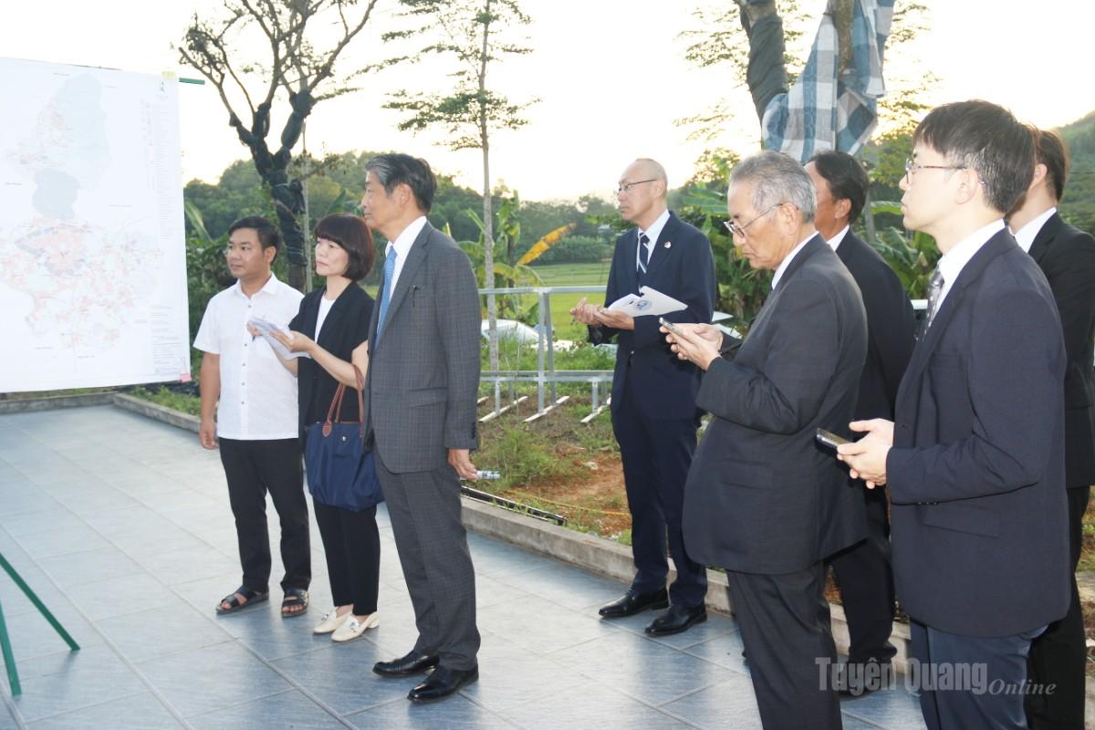 Japanese Businesses Takes A Site Visit in Tuyen Quang