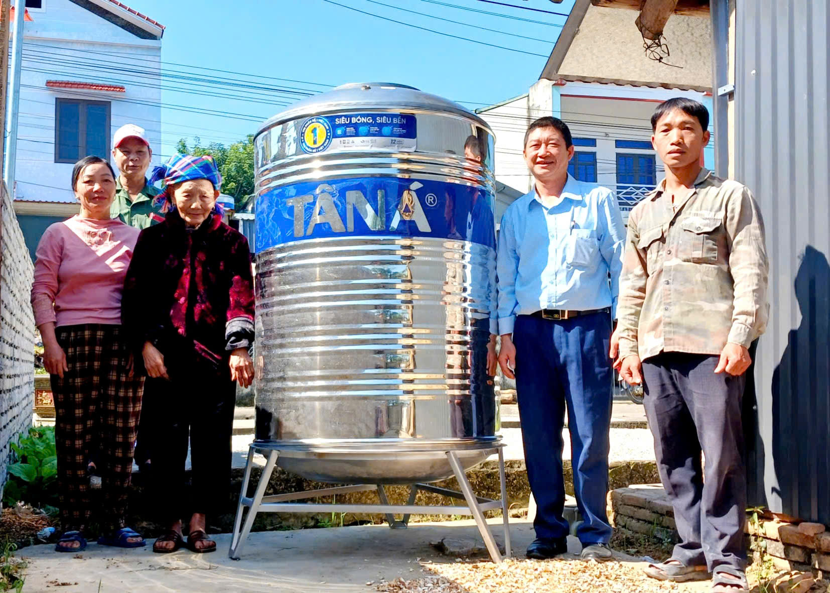 UBND phường An Tường hỗ trợ nước sinh hoạt phân tán theo Chương trình mục tiêu quốc gia phát triển kinh tế – xã hội vùng đồng bào dân tộc thiểu số và miền núi năm 2025