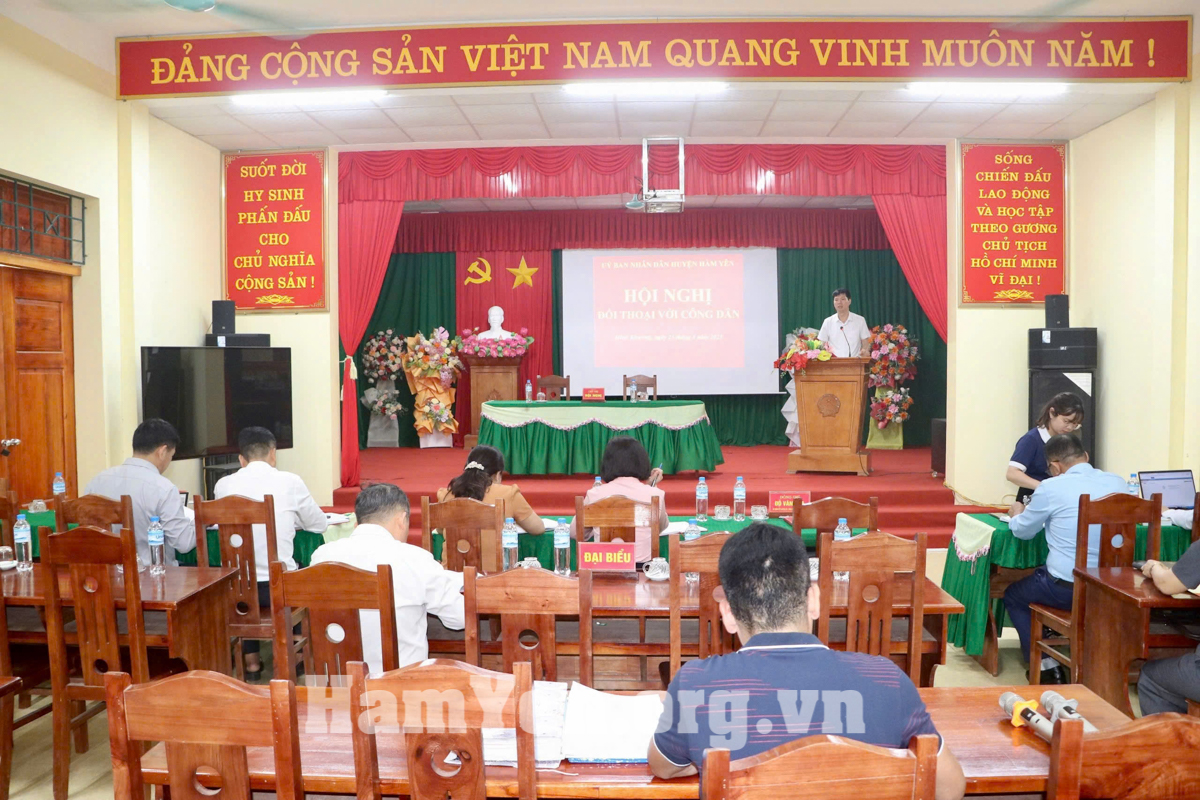 Đối thoại với công dân về giải phóng mặt bằng Dự án cao tốc Tuyên Quang – Hà Giang