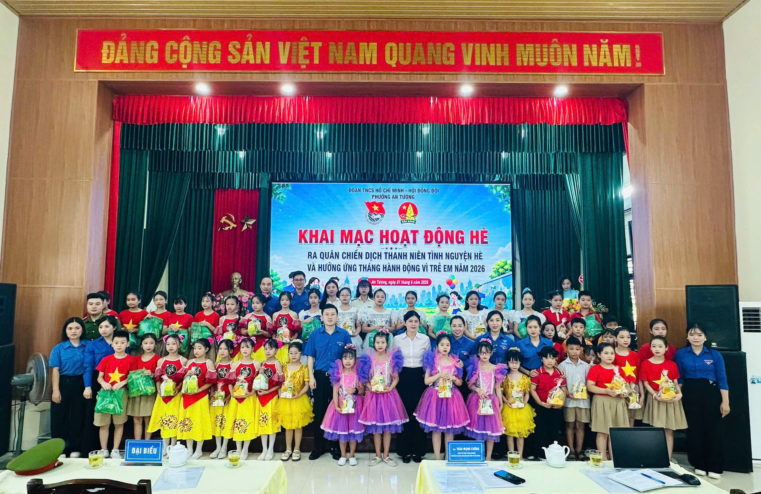CÔNG AN PHƯỜNG AN TƯỜNG TUYÊN TRUYỀN PHÒNG, CHỐNG ĐUỐI NƯỚC VÀ TAI NẠN THƯƠNG TÍCH CHO THANH THIẾU NHI