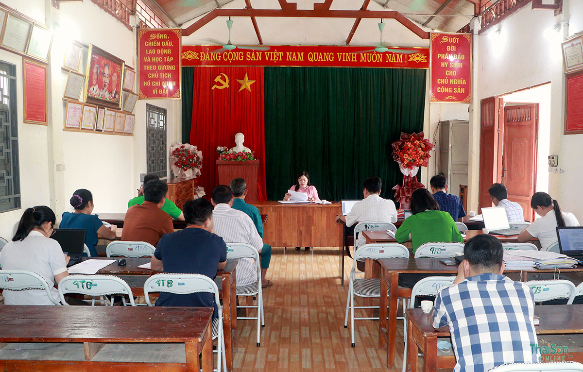 Tháo gỡ khó khăn trong giải phóng mặt bằng dự án khu dân cư trung tâm xã Thái Sơn