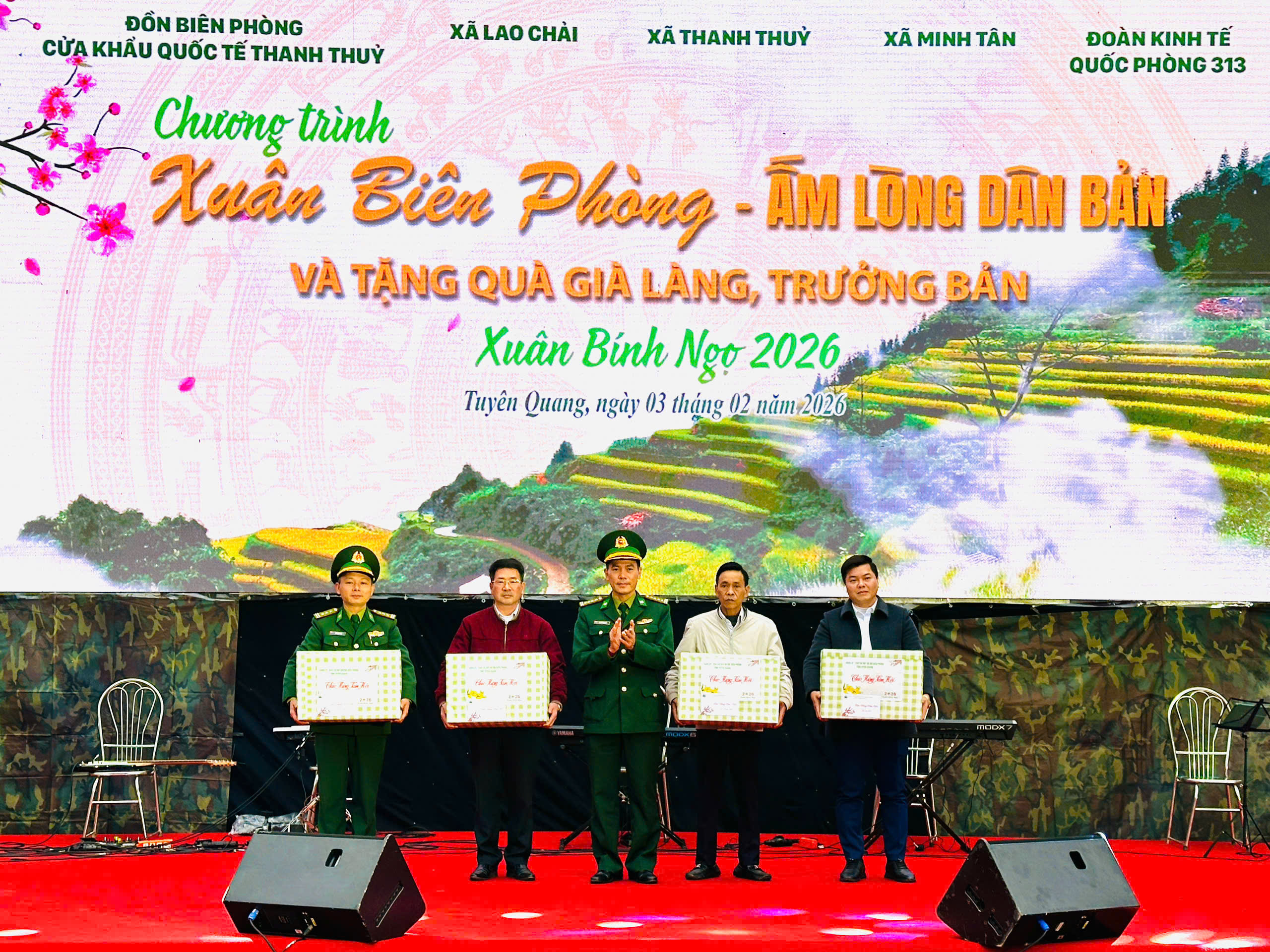 Xuân Biên phòng ấm lòng dân bản năm 2026