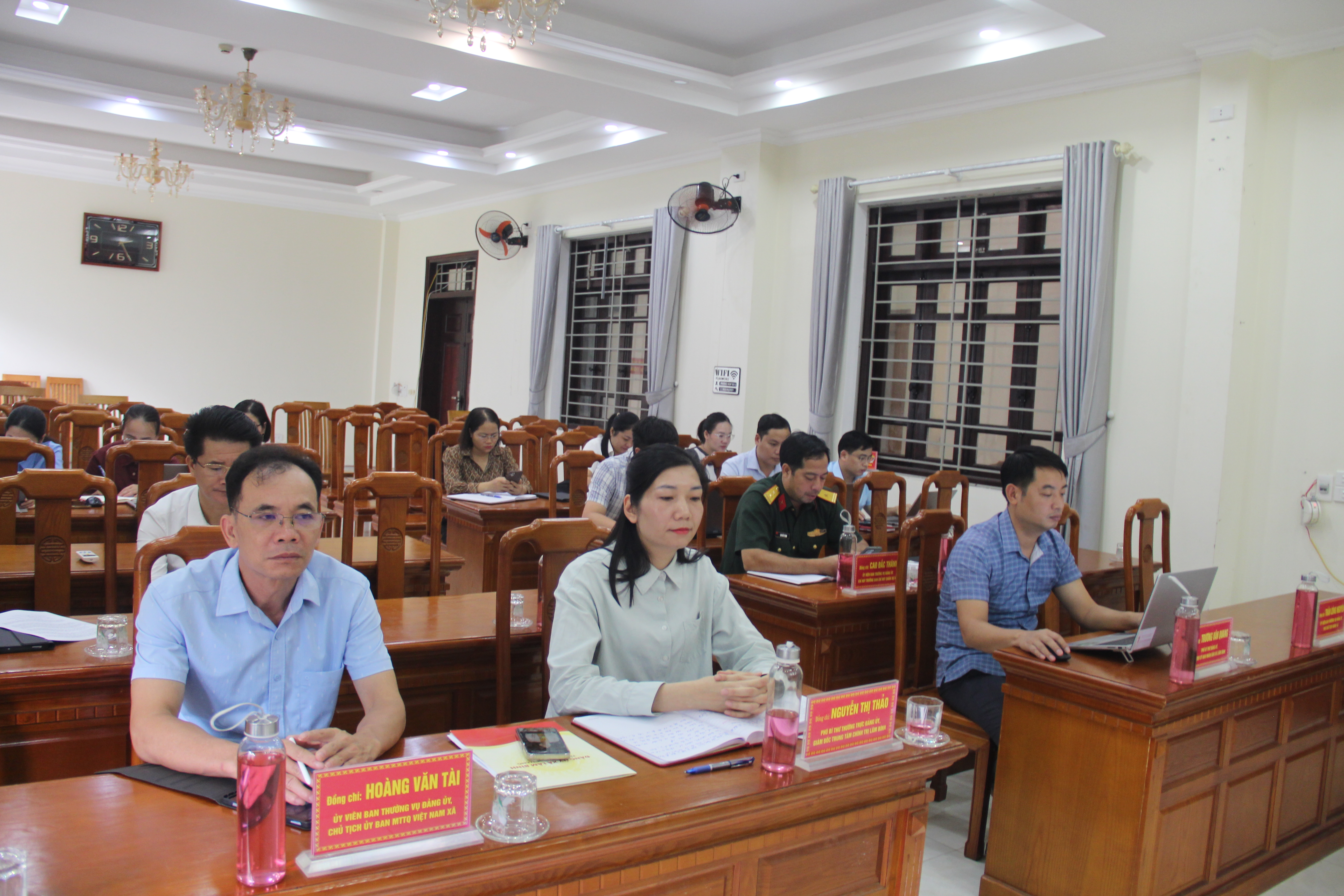 Hội nghị Ban Chấp hành Đảng bộ xã Lâm Bình