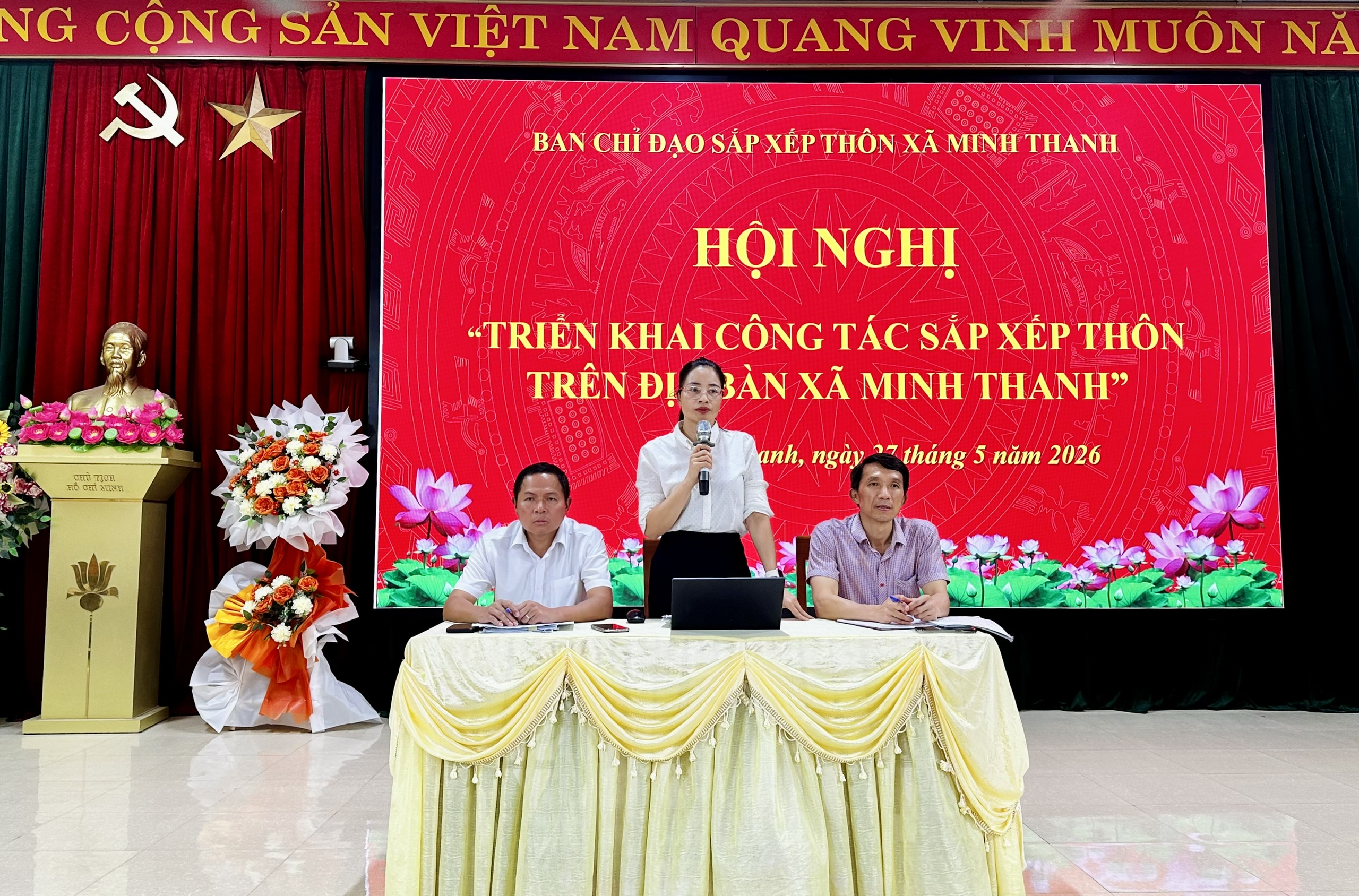 Minh Thanh: Phát huy dân chủ, tạo thống nhất trong việc sắp xếp thôn