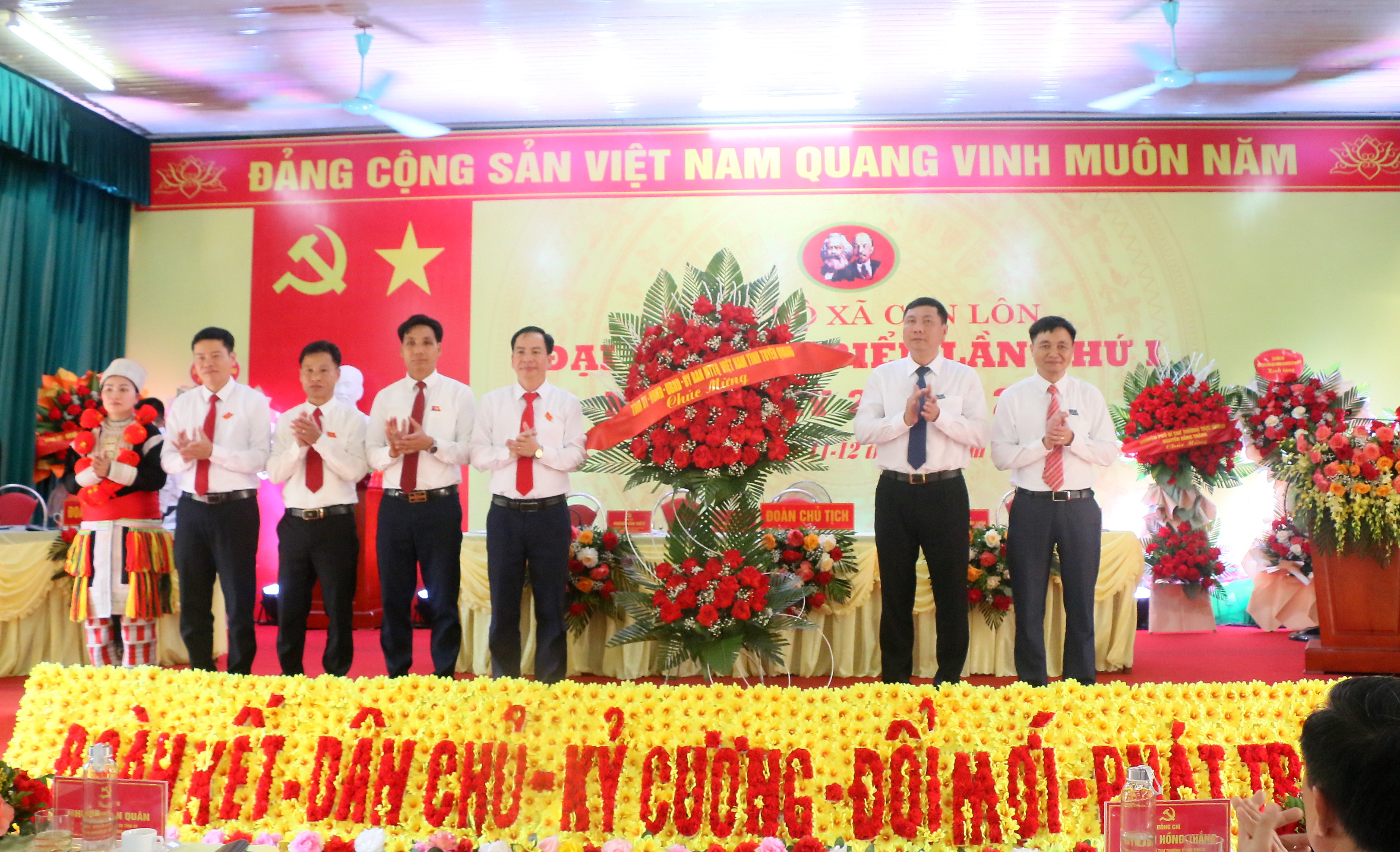 Đại hội đại biểu Đảng bộ xã Côn Lôn lần thứ I, nhiệm kỳ 2025 - 2030
