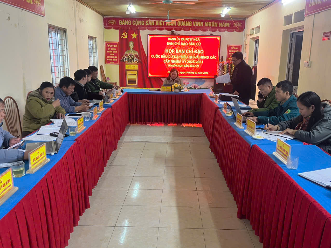 Họp BCĐ cuộc bầu cử đại biểu Quốc hội khóa XVI và bầu cử đại biểu HĐND các cấp nhiệm kỳ 2026 – 2031