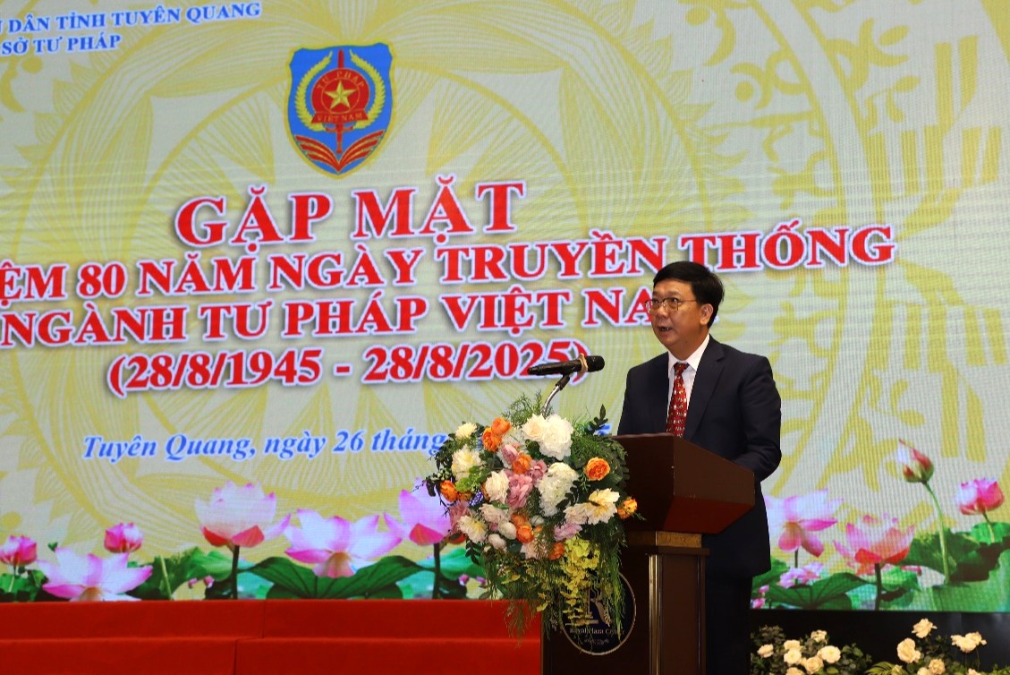 Sở Tư pháp tổ chức các hoạt động nhân kỷ niệm 80 năm Ngày truyền thống ngành Tư pháp Việt Nam 
