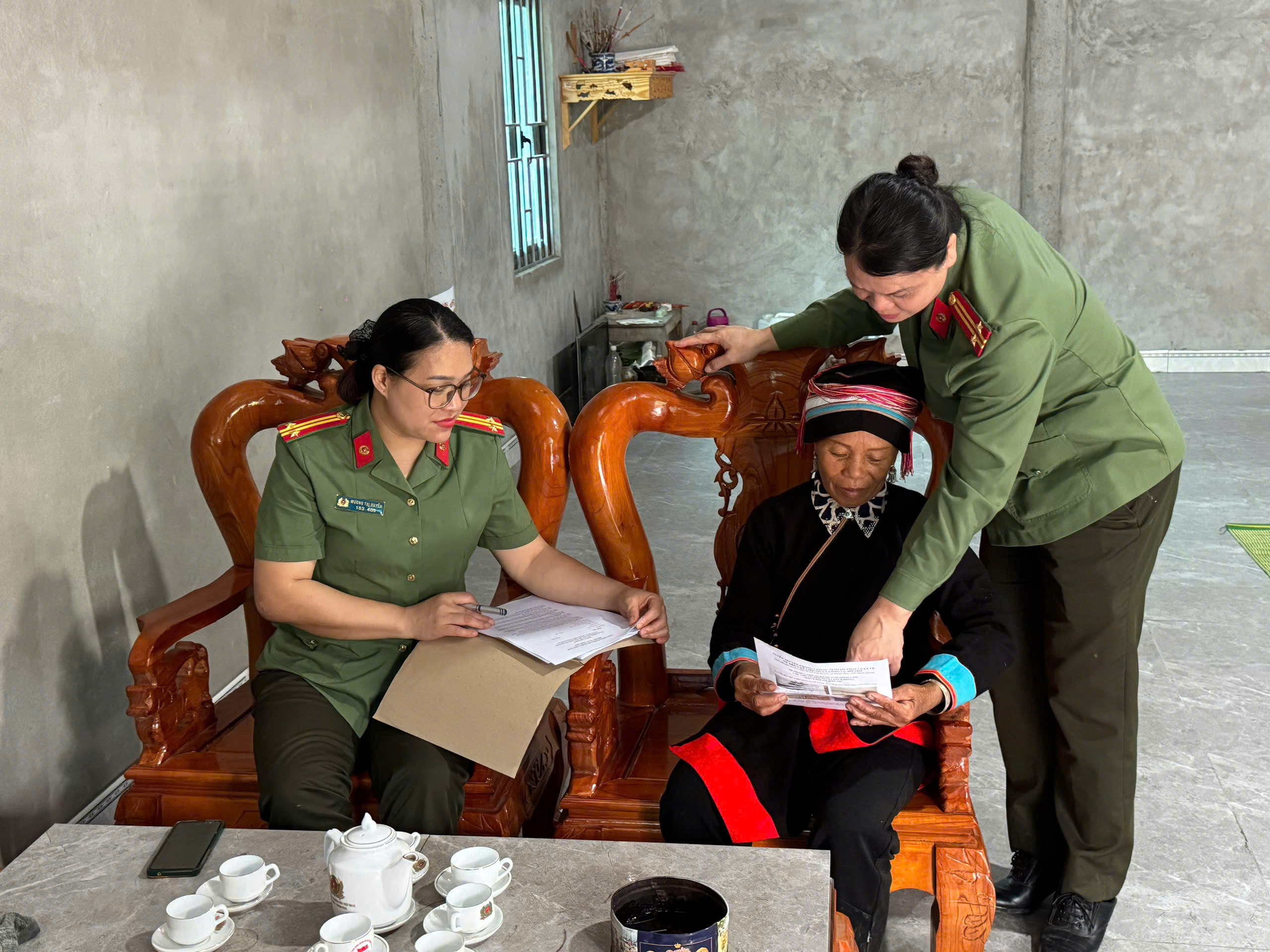 ĐỒN CÔNG AN THANH THỦY TIẾP TỤC ĐẨY MẠNH TRIỂN KHAI PHONG TRÀO THI ĐUA BA NHẤT