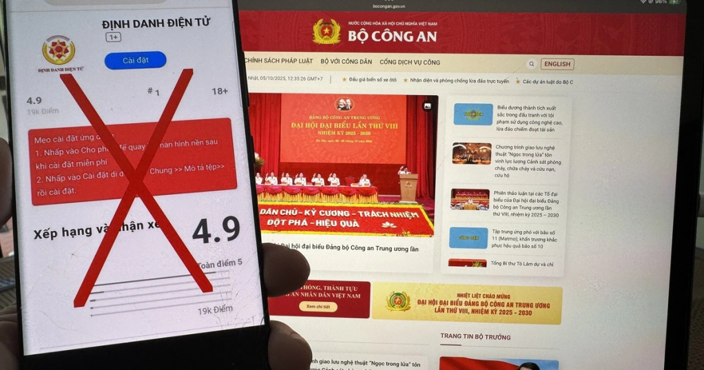 Phát tán mã độc thông qua email, ảnh, video, đường dẫn, ứng dụng nhằm chiếm quyền điều khiển thiết bị di động, tài khoản mạng xã hội