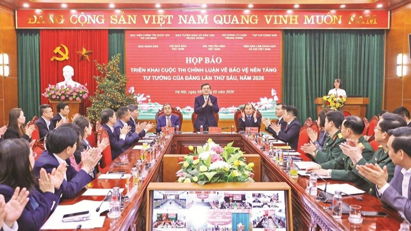 Về việc triển khai “Cuộc thi chính luận về bảo vệ nền tảng tư tưởng của Đảng lần thứ 6, năm 2026