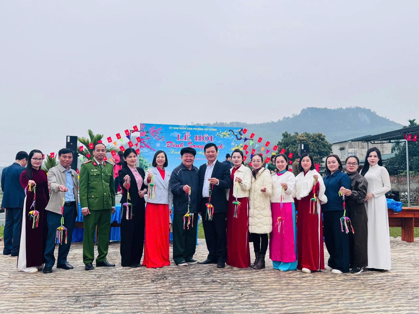 CÔNG AN PHƯỜNG AN TƯỜNG BẢO VỆ THÀNH CÔNG LỄ HỘI ĐÌNH SONG LĨNH