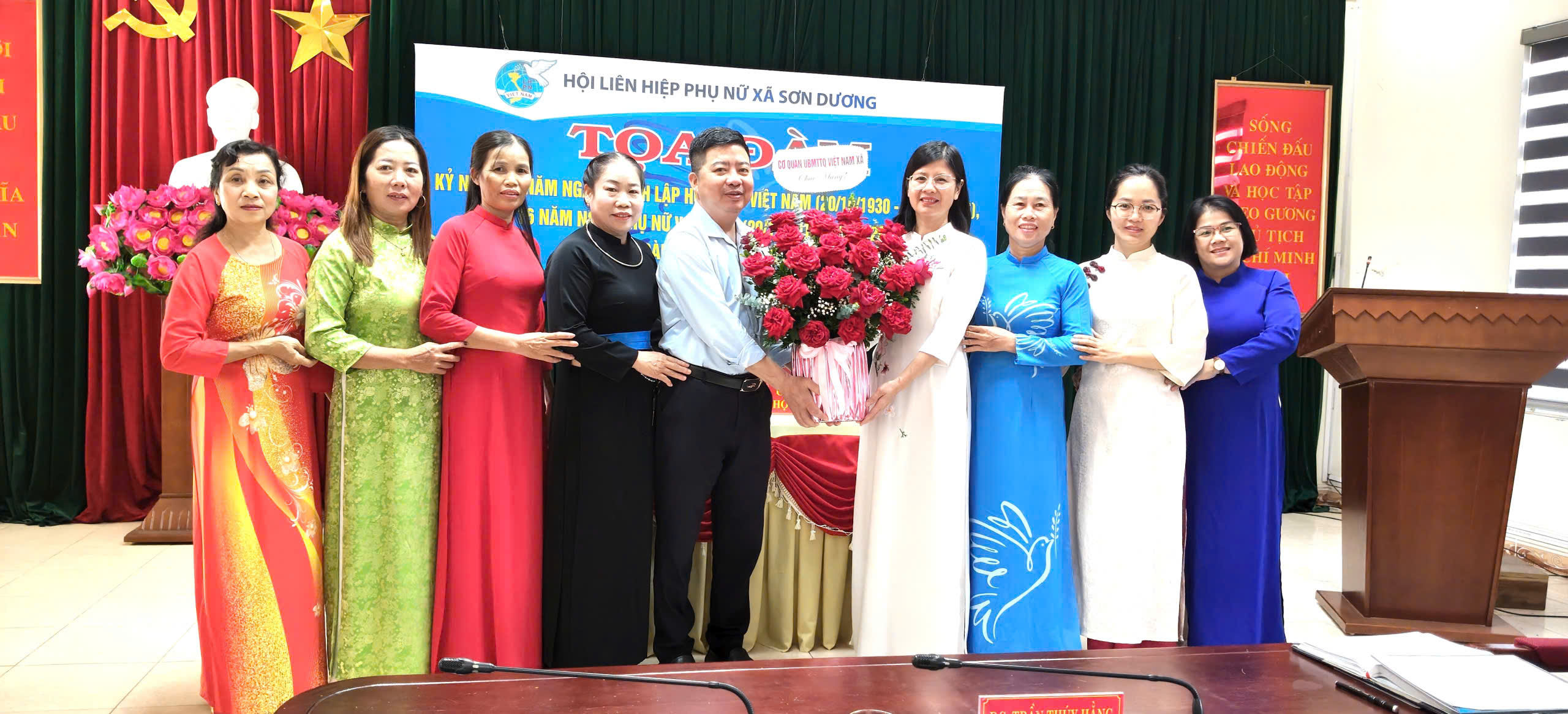 Hội Liên hiệp phụ nữ xã Sơn Dương tổ chức Hội nghị Ban chấp hành lần thứ 4 và Tọa đàm kỷ niệm ngày Phụ nữ Việt Nam 20/10