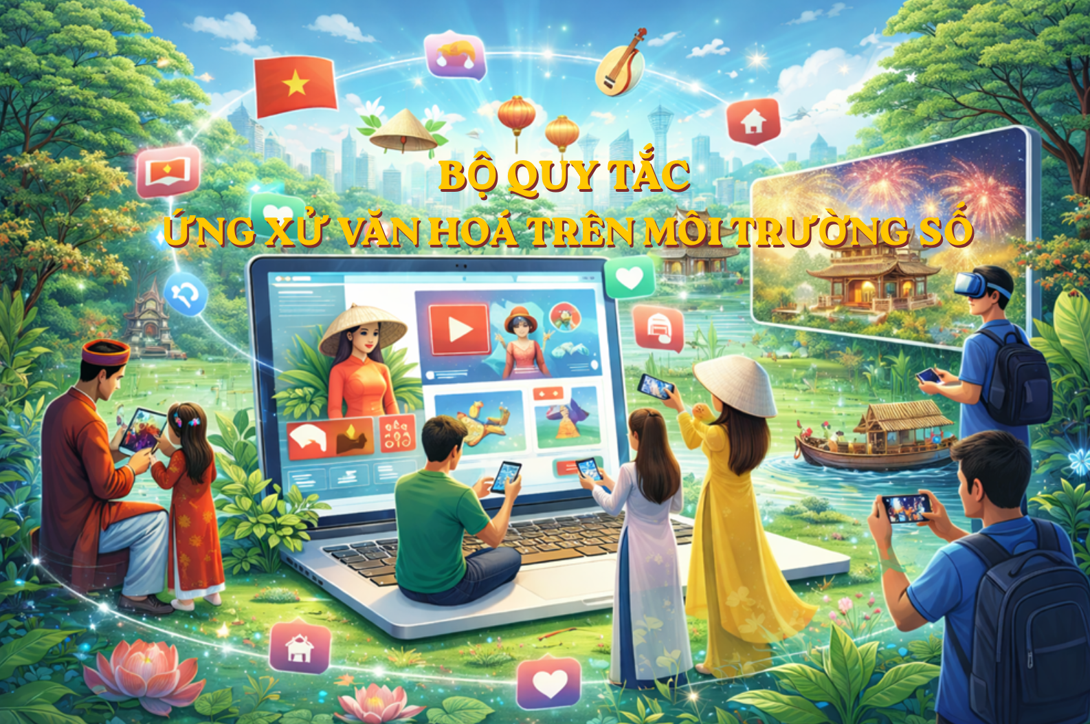 Bộ Văn hóa, Thể thao và Du lịch ban hành Bộ Quy tắc ứng xử văn hóa trên môi trường số