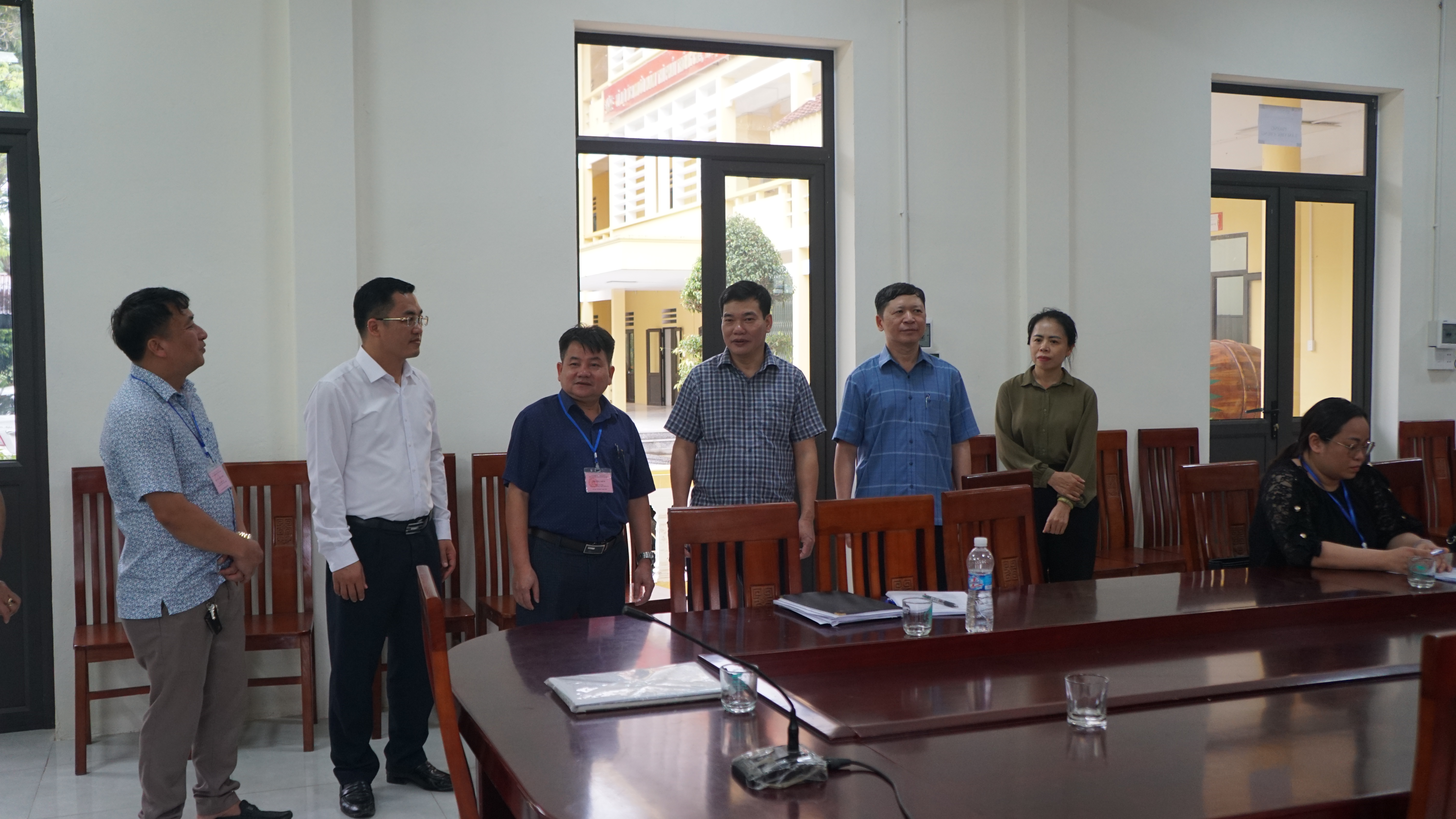 Ban Chỉ đạo cấp tỉnh kiểm tra công tác chuẩn bị Kỳ thi tốt nghiệp THPT năm 2026 tại xã Xuân Giang