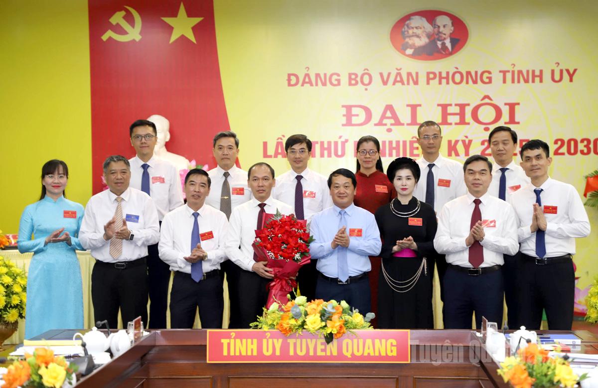 Đại hội Đảng bộ Văn phòng Tỉnh ủy lần thứ nhất, nhiệm kỳ 2025-2030