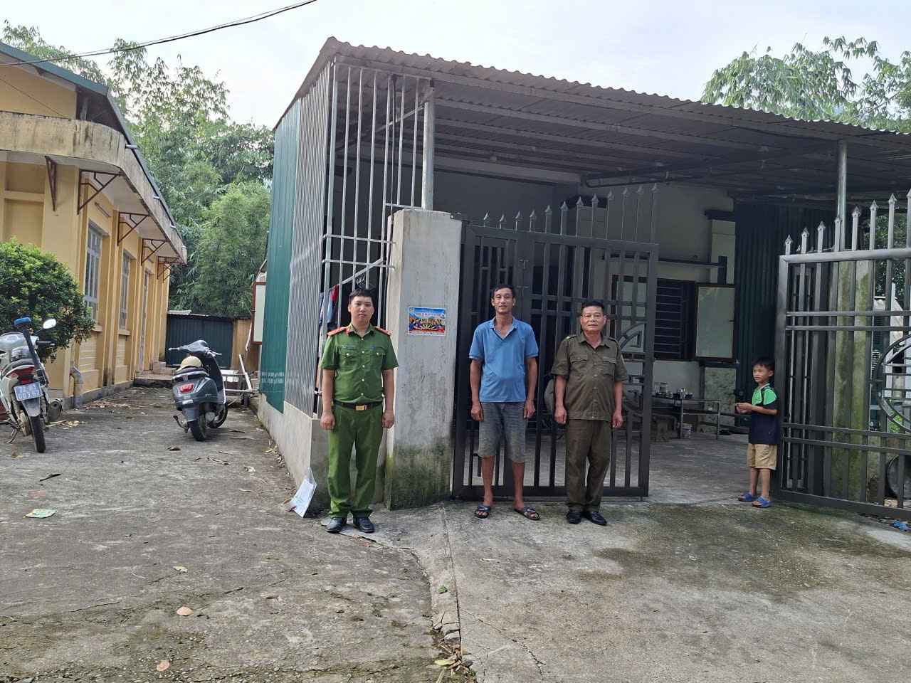 CÔNG AN XÃ TÂN LONG HƯỞNG ỨNG THÁNG HÀNH ĐỘNG PHÒNG, CHỐNG MA TÚY