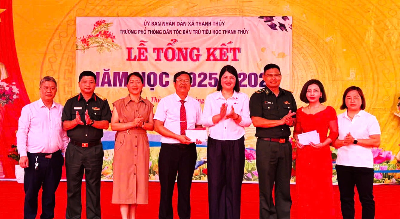 TRƯỜNG PHỔ THÔNG DÂN TỘC BÁN TRÚ TIỂU HỌC THANH THUỶ TỔNG KẾT NĂM HỌC 2025 – 2026