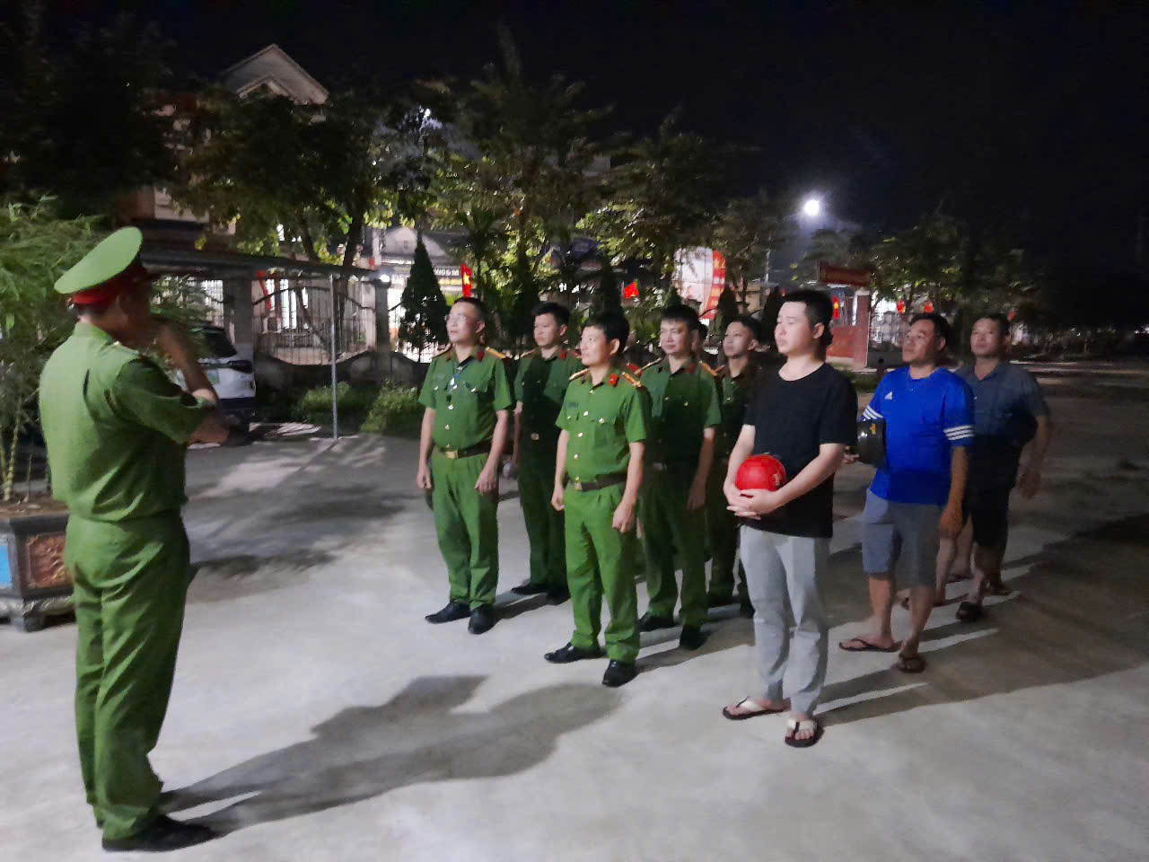 Tăng cường tuần tra, bảo đảm an ninh trật tự