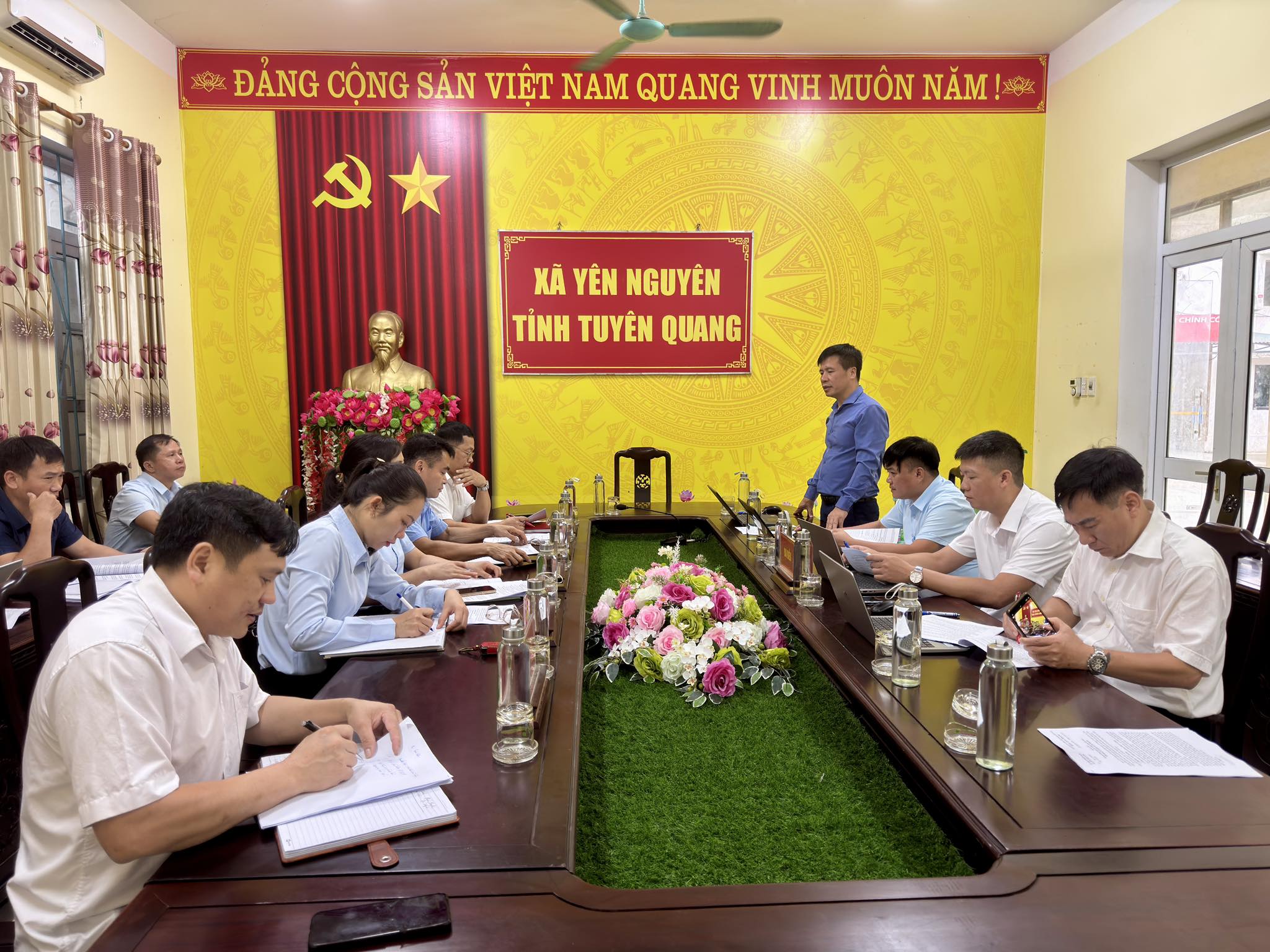 Văn phòng Điều phối Chương trình mục tiêu quốc gia xây dựng nông thôn tỉnh khảo sát, đánh giá thực trạng xã nông thôn mới năm 2026