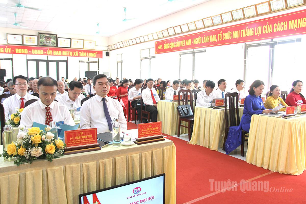 Phó Bí thư Tỉnh ủy, Chủ tịch Ủy ban MTTQ Việt Nam tỉnh Ma Thế Hồng: Xây dựng Tân Long trở thành điểm sáng trong phát triển kinh tế - xã hội