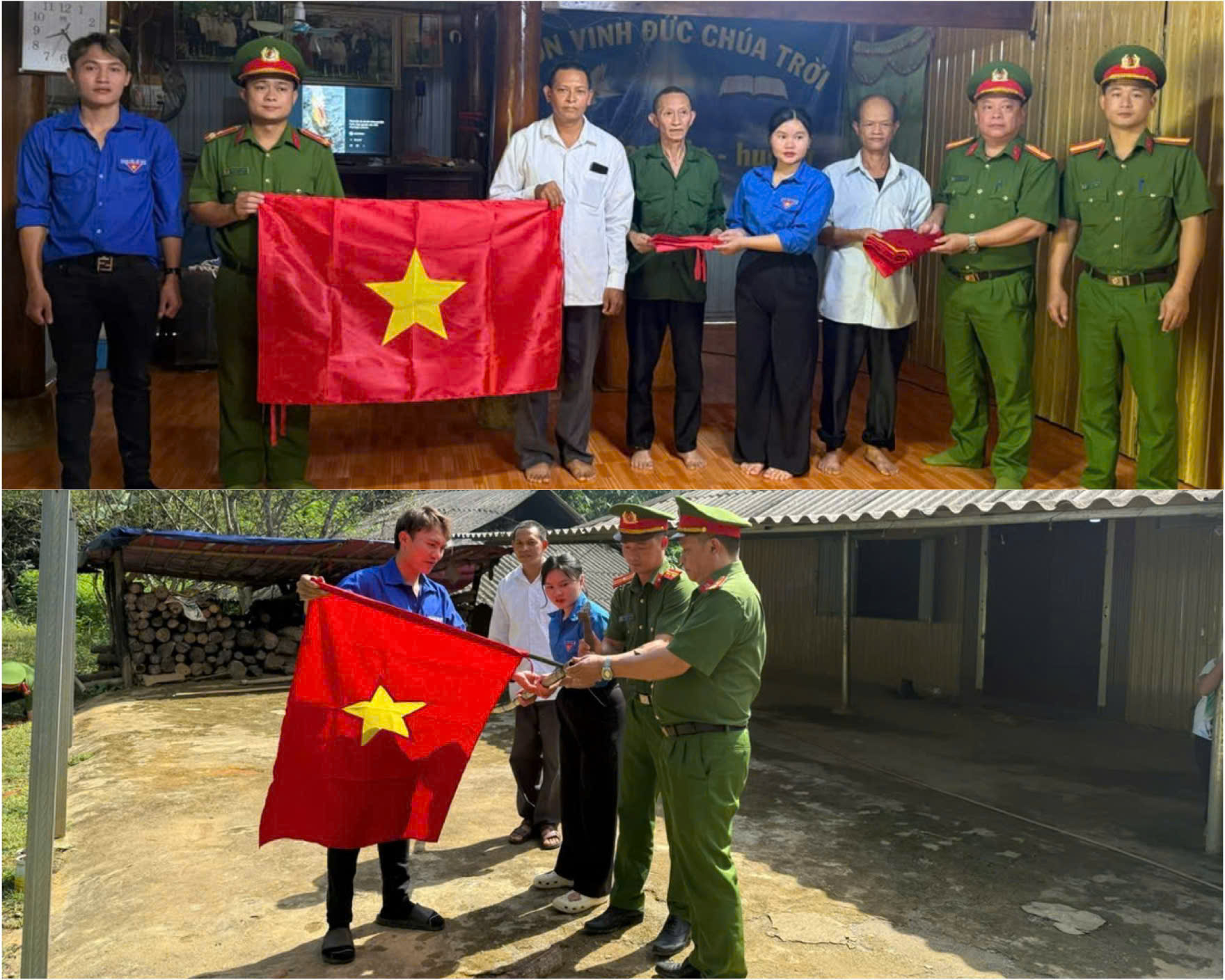 ĐỎ THẮM SẮC CỜ NGÀY QUỐC KHÁNH TẠI XÃ ĐƯỜNG HỒNG