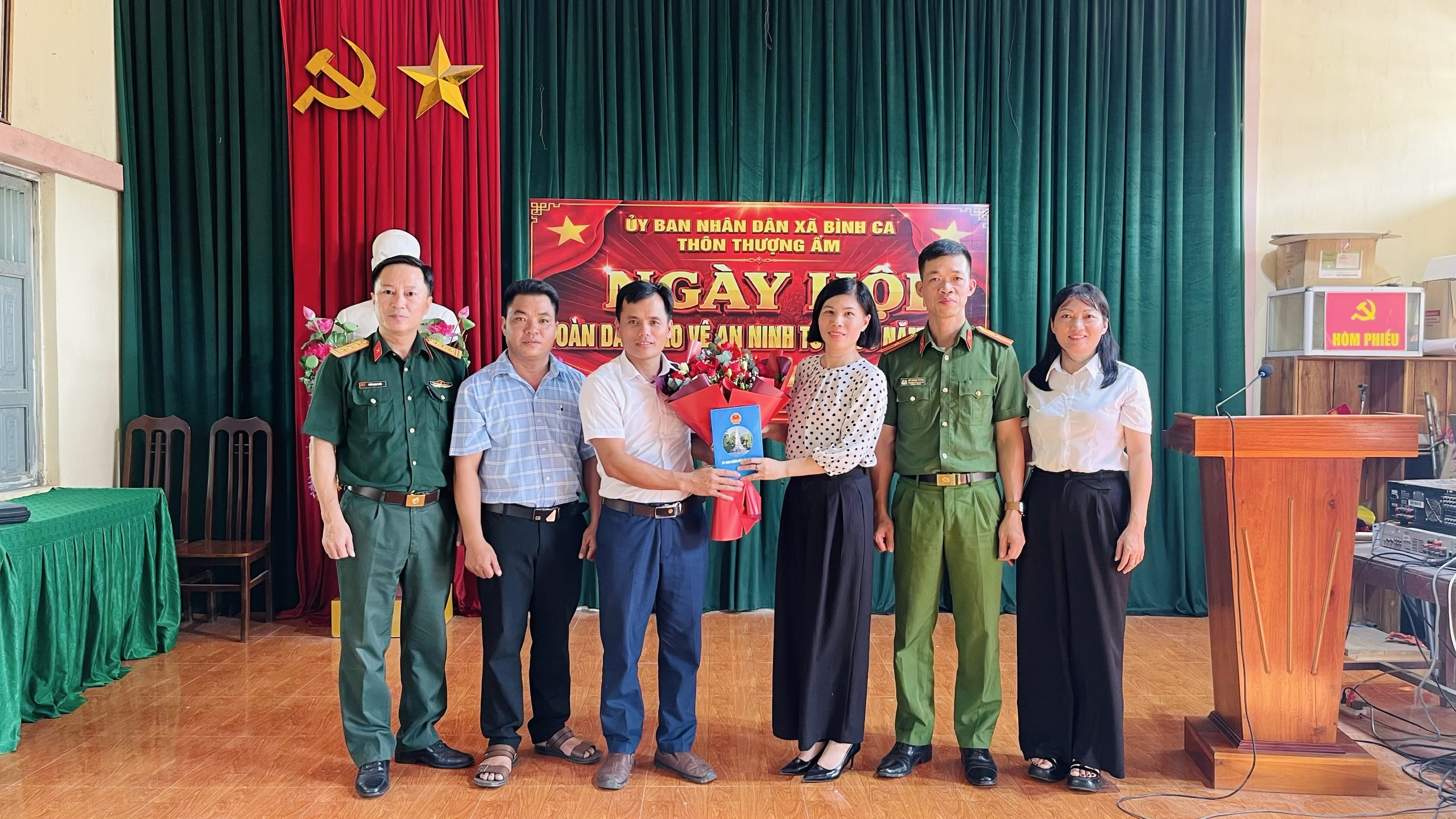 THÔN THƯỢNG ẤM TỔ CHỨC NGÀY HỘI TOÀN DÂN BẢO VỆ AN NINH TỔ QUỐC NĂM 2026