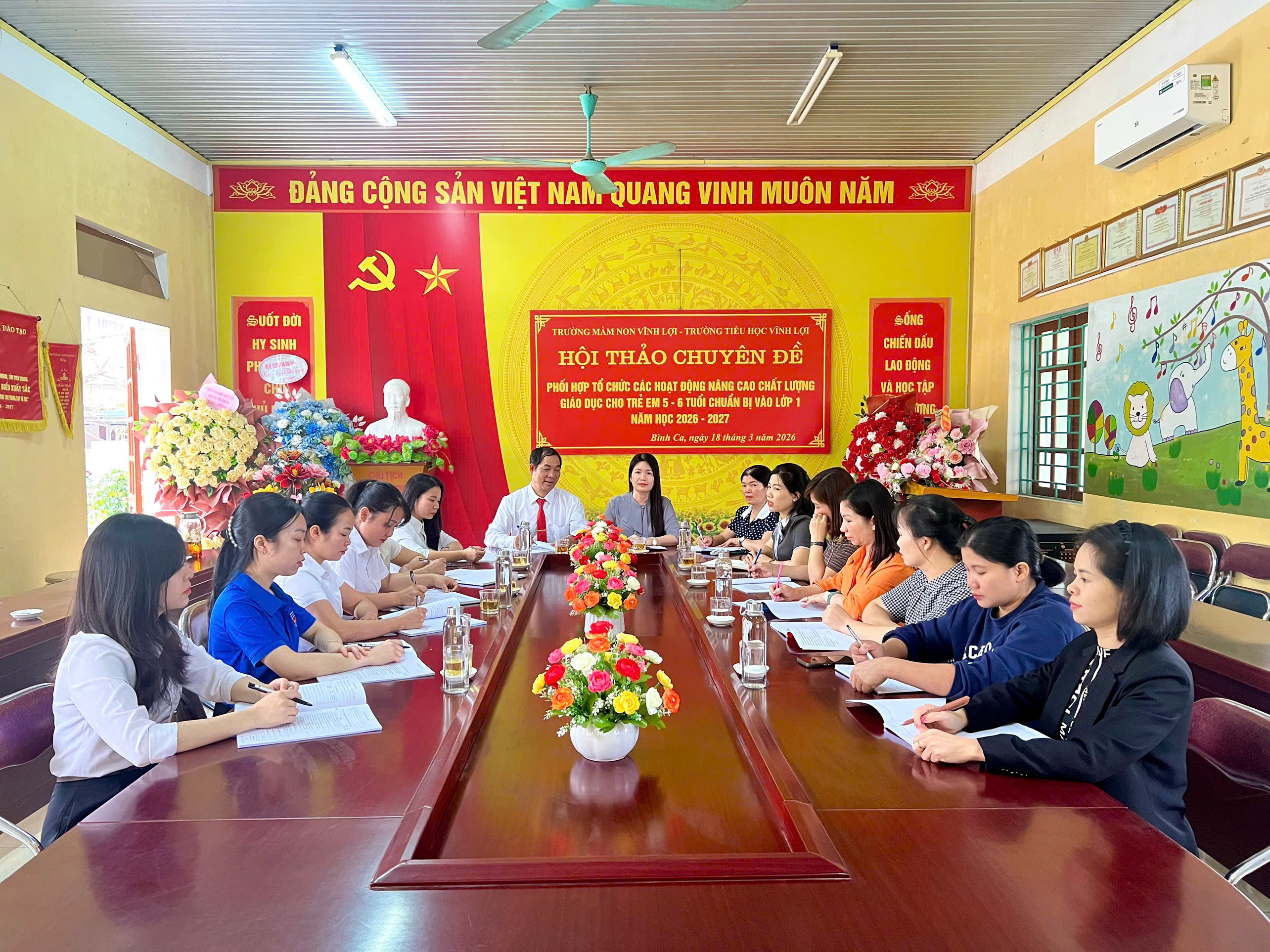 G ắn kết Mầm non – Tiểu học: Cùng trẻ 5-6 tuổi sẵn sàng bước vào lớp 1