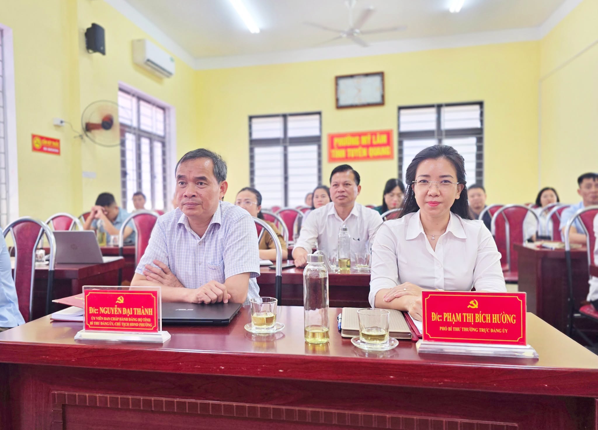 PHƯỜNG MỸ LÂM THAM DỰ HỘI NGHỊ TOÀN QUỐC QUÁN TRIỆT NGHỊ QUYẾT, CHỈ THỊ CỦA BỘ CHÍNH TRỊ