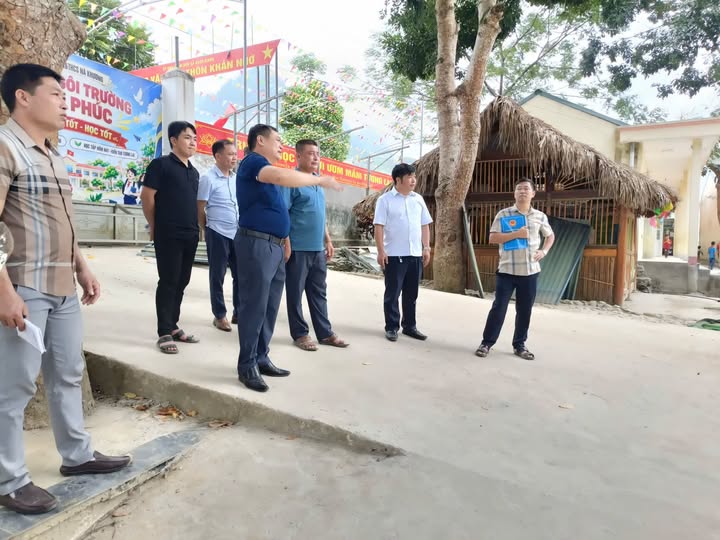 ĐỒNG CHÍ NGUYỄN VĂN HOÀNG KIỂM TRA CÔNG TÁC CHUẨN BỊ LỄ MỪNG CƠM MỚI GẮN VỚI PHIÊN CHỢ SỐ NĂM 2026