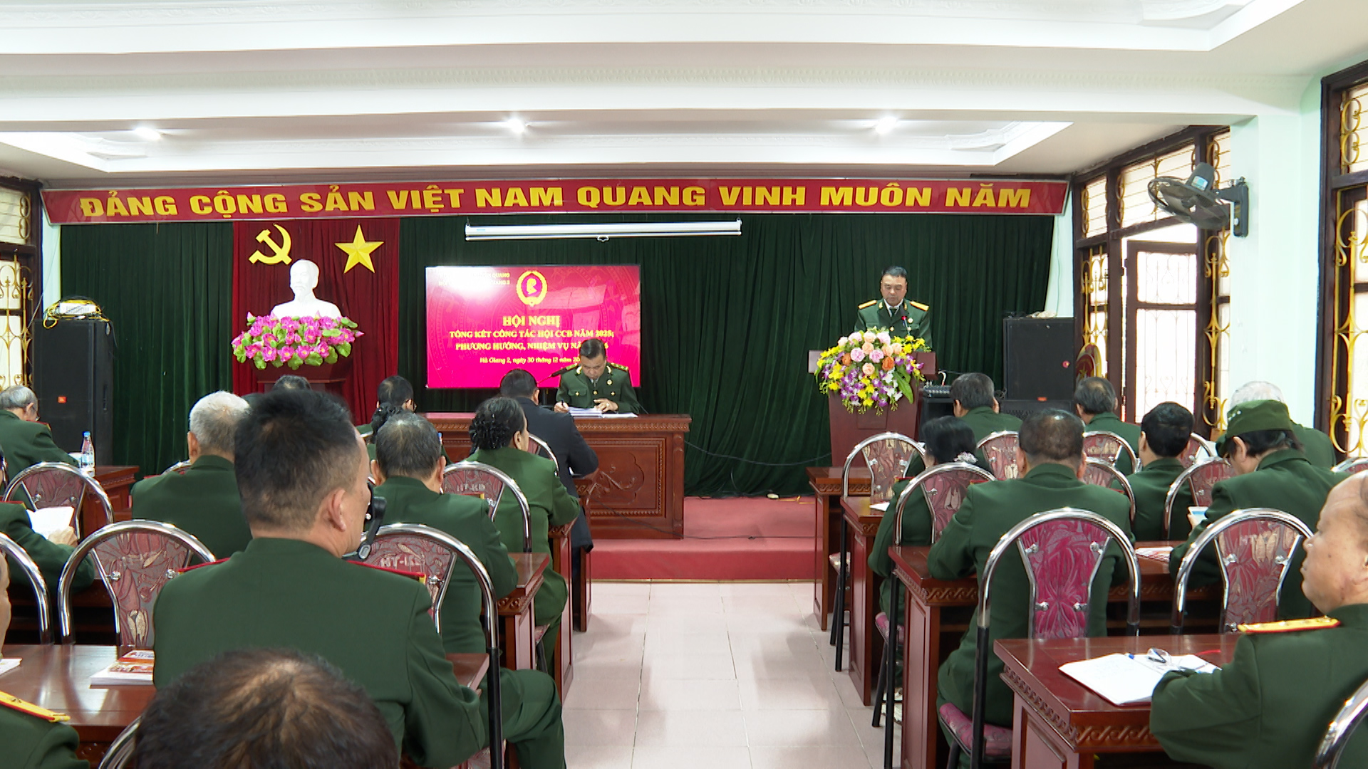 Hội Cựu chiến binh phường Hà Giang 2 tổng kết công tác năm 2025, phát động phong trào thi đua năm 2026