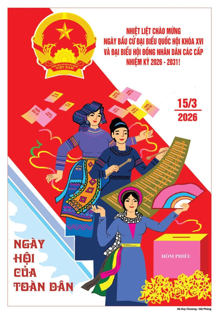 THÔNG BÁO VỀ VIỆC NIÊM YẾT DANH SÁCH CỬ TRI BẦU CỬ ĐẠI BIỂU QUỐC HỘI KHÓA XVI VÀ BẦU CỬ HỘI ĐỒNG NHÂN DÂN CÁC CẤP NHIỆM KỲ 2026-2031