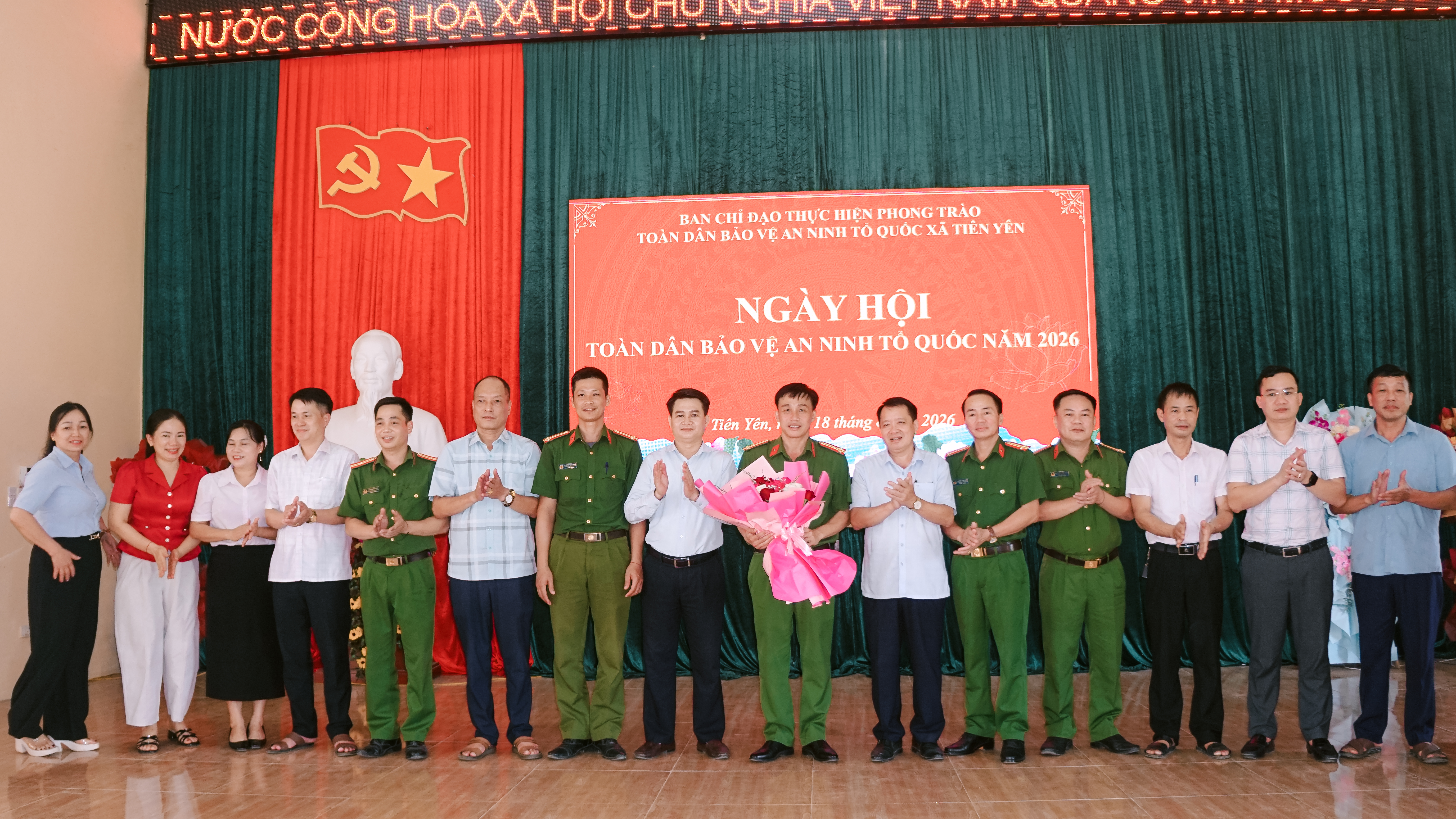 Xã Tiên Yên tổ chức Ngày hội toàn dân bảo vệ an ninh Tổ quốc năm 2026
