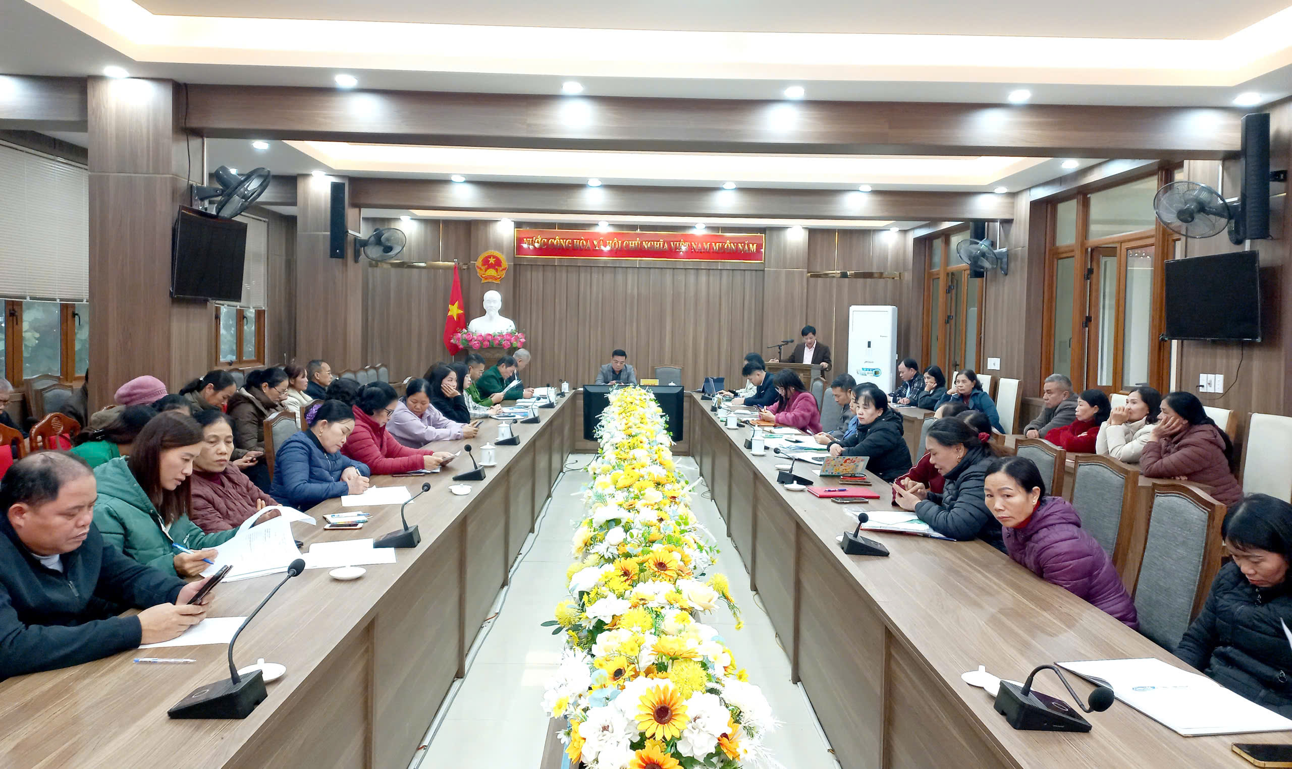 Vị Xuyên tổng kết hoạt động tín dụng chính sách xã hội năm 2025 và triển khai nhiệm vụ năm 2026.