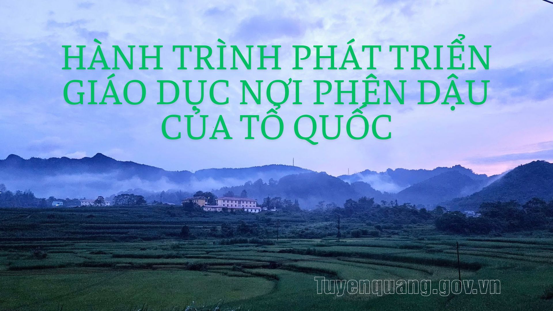 Xây dựng trường học vùng biên - dấu ấn mới trong hành trình nâng bước học sinh