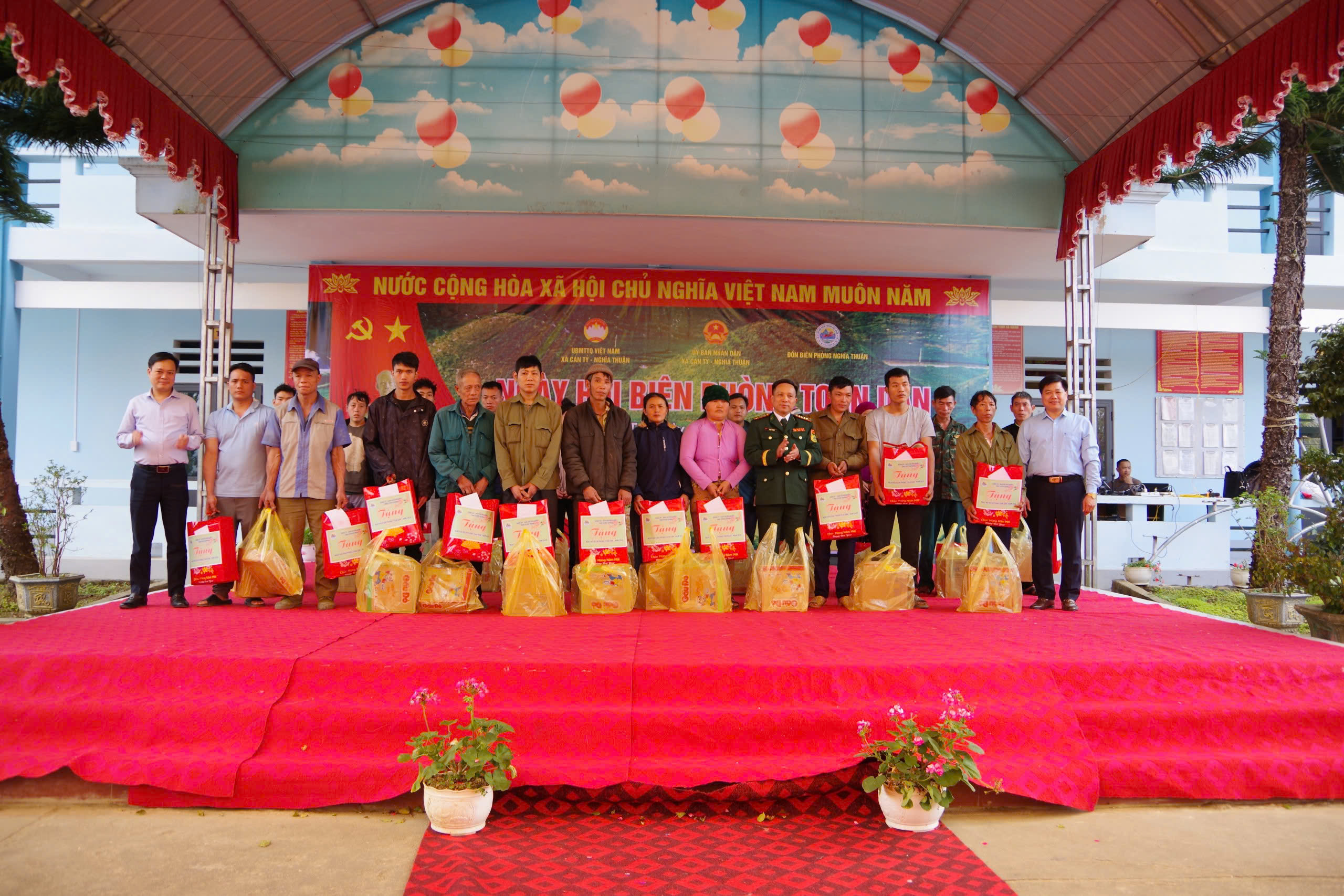 “Ngày hội Biên phòng toàn dân” năm 2026 tại cụm xã Cán Tỷ, Nghĩa Thuận