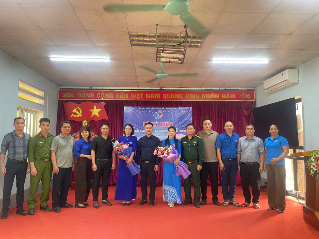 TUỔI TRẺ THƯỢNG SƠN SÔI NỔI CHÀO MỪNG 95 NĂM NGÀY THÀNH LẬP ĐOÀN 