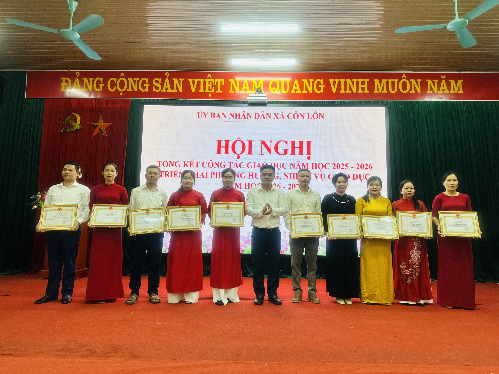 CÔN LÔN TỔNG KẾT NĂM HỌC 2025–2026, TRIỂN KHAI NHIỆM VỤ NĂM HỌC 2026–2027