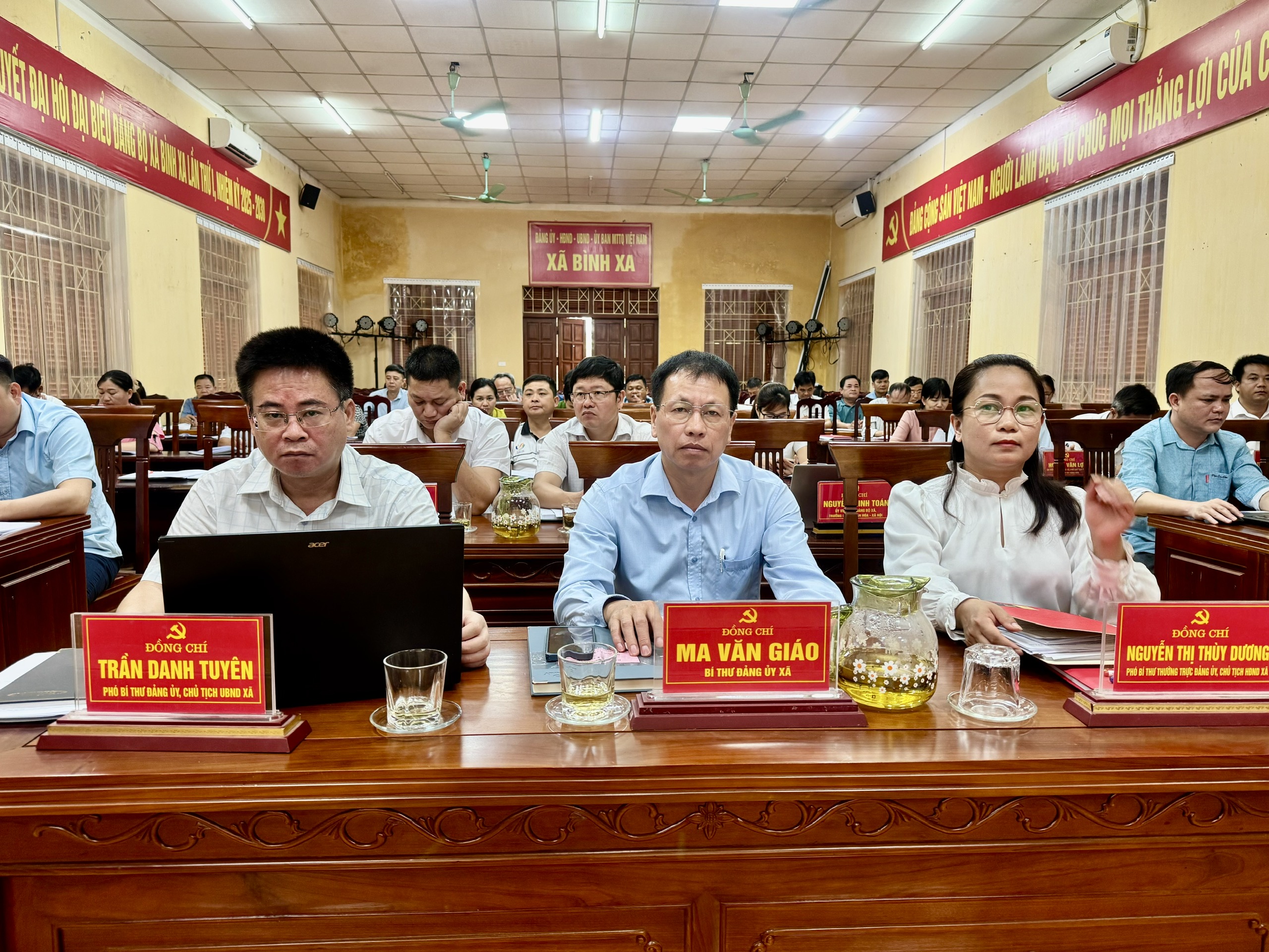 Hội nghị Ban Chấp hành đảng bộ xã Bình Xa mở rộng