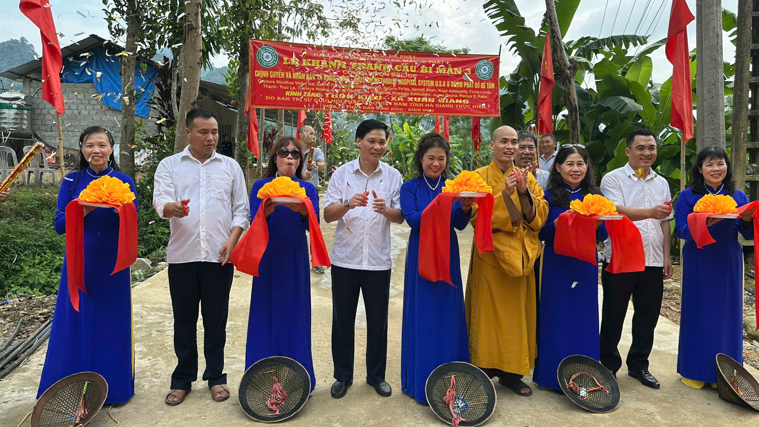 XÃ XUÂN GIANG KHÁNH THÀNH CẦU BI MẪN 3 TẠI THÔN CHÌ