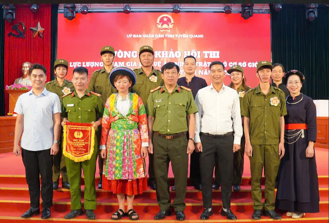 LÂM BÌNH XUẤT SẮC GIÀNH GIẢI NHẤT TẠI CỤM THI SỐ VII HỘI THI “LỰC LƯỢNG THAM GIA BẢO VỆ ANTT Ở CƠ SỞ GIỎI” TỈNH TUYÊN QUANG LẦN THỨ I NĂM 2026