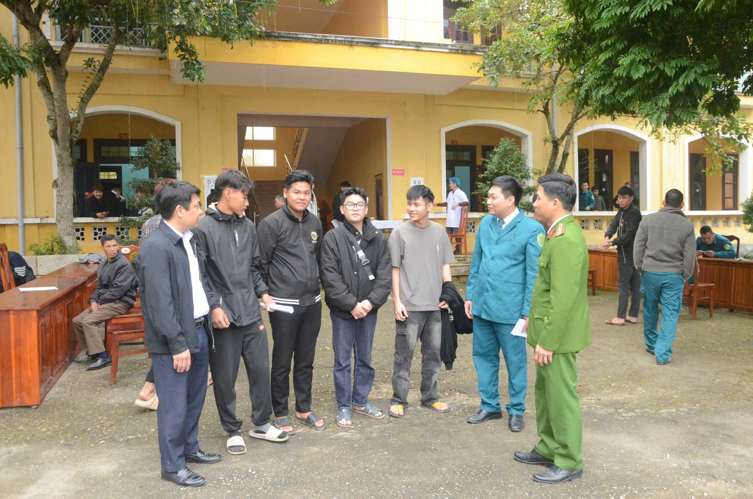 Xã Thái Hòa - Hoàn thành khám tuyển nghĩa vụ quân s ự năm 2026. 