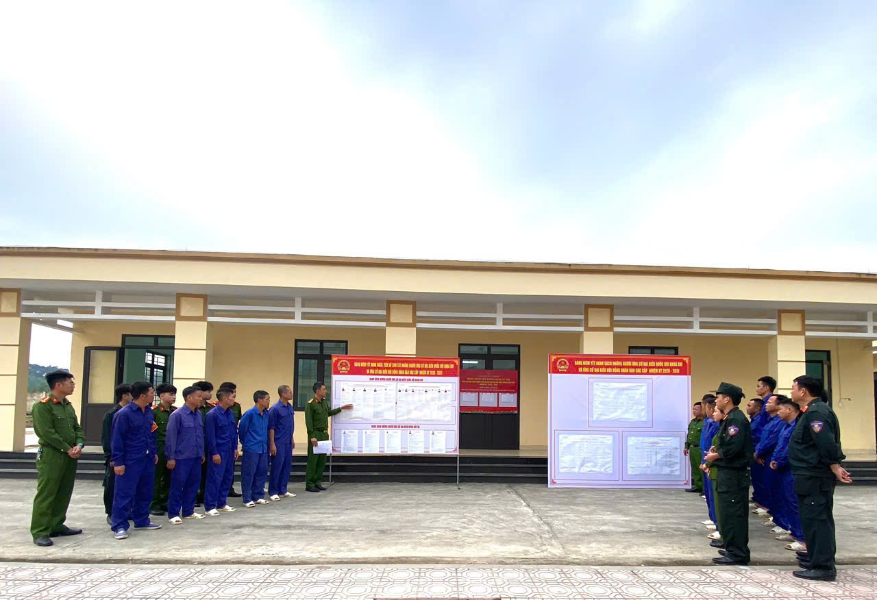 CƠ SỞ CAI NGHIỆN MA TÚY SỐ 2 TỈNH TUYÊN QUANG SẴN SÀNG CHO NGÀY BẦU CỬ