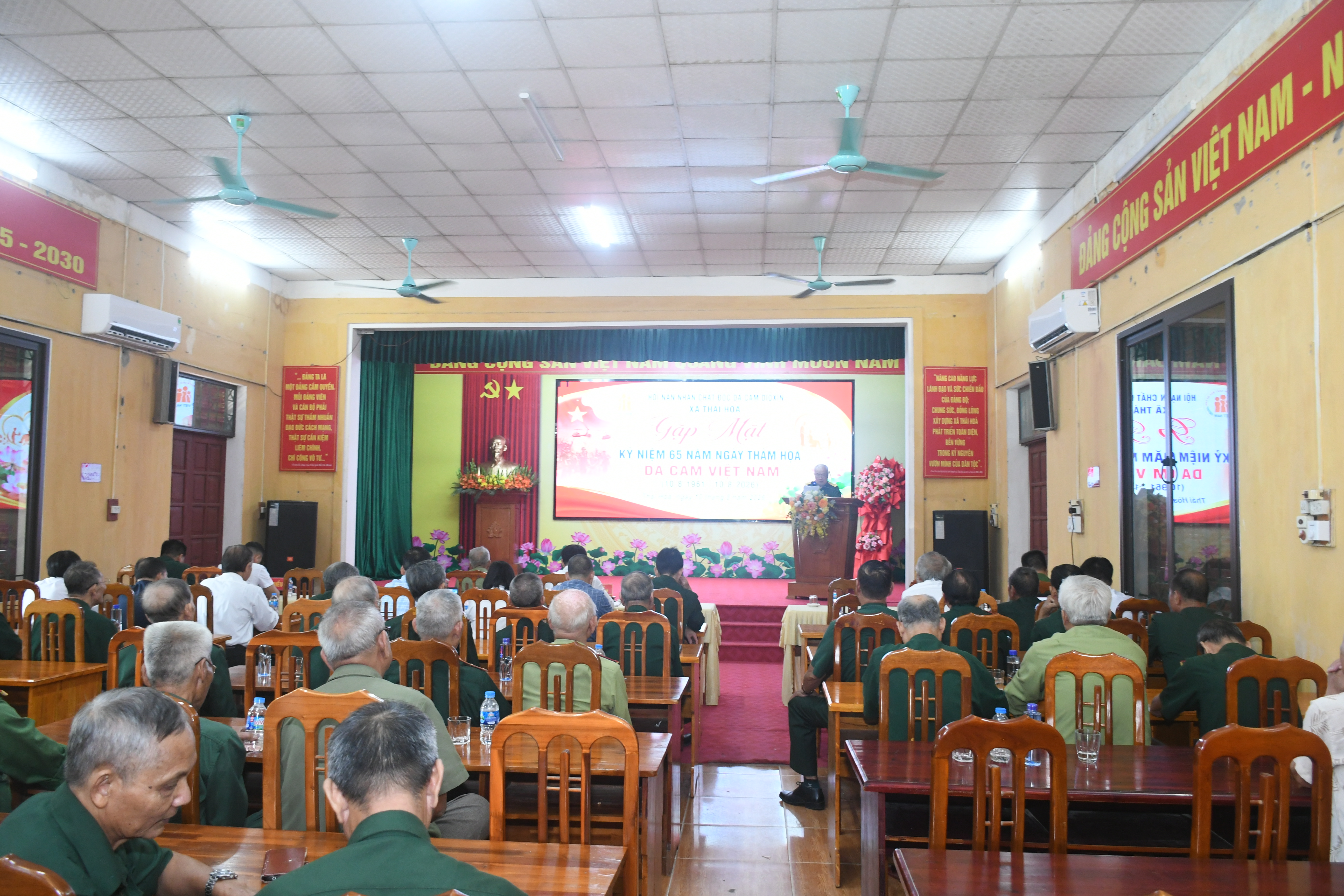 Xã Thái Hòa gặp mặt kỷ niệm 65 năm Thảm họa da cam Việt Nam