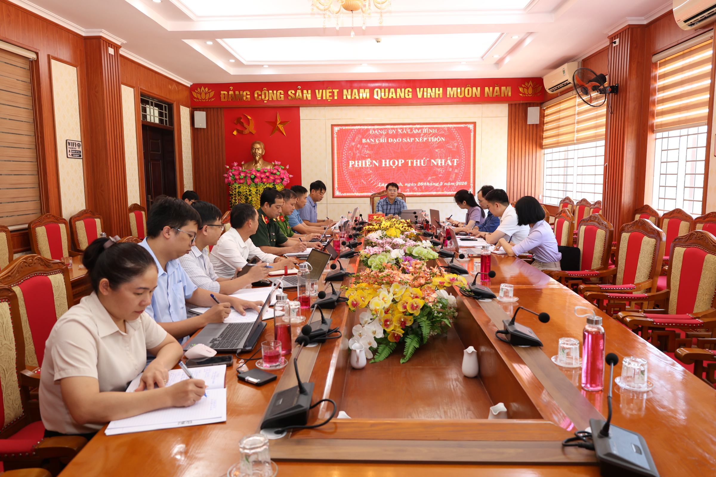Lâm Bình tổ chức Phiên họp thứ Nhất Ban Chỉ đạo sắp xếp thôn