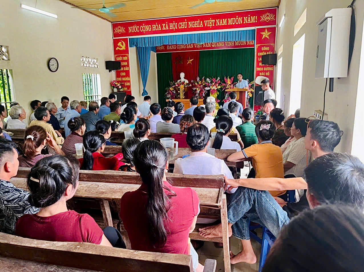 XÃ PHÚ LƯƠNG TỔ CHỨC HỘI NGHỊ PHỔ BIẾN CHỦ TRƯƠNG, CHÍNH SÁCH THU HỒI ĐẤT THỰC HIỆN DỰ ÁN KHU CÔNG NGHIỆP TAM ĐA