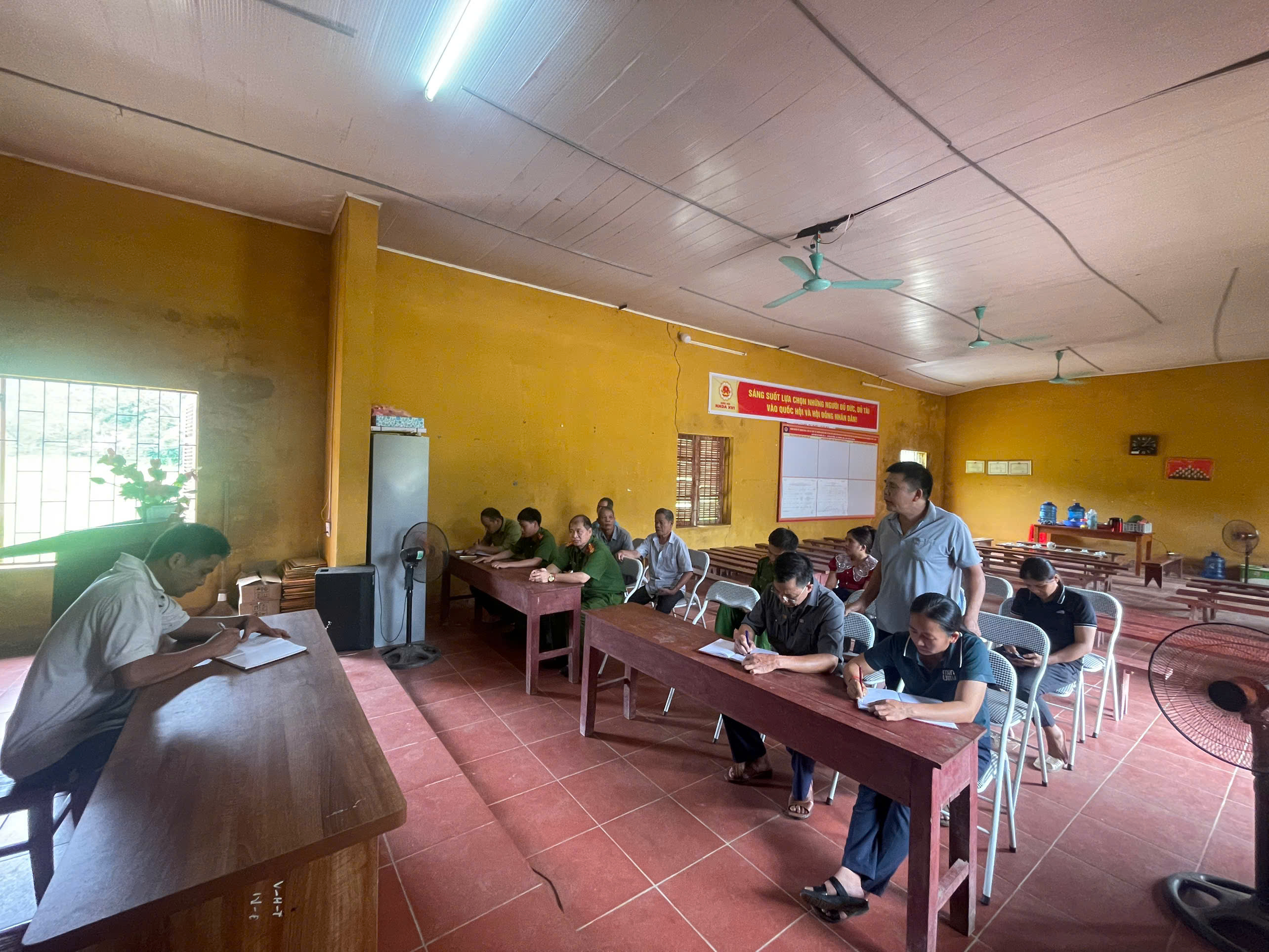 CÔNG AN XÃ THƯỢNG LÂM CHỦ ĐỘNG HÒA GIẢI, GIỮ BÌNH YÊN TỪ CƠ SỞ