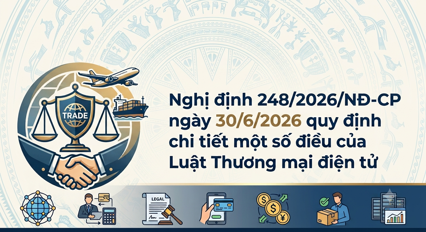 Nghị định 248/2026/NĐ-CP ngày 30/6/2026 quy định chi tiết một số điều của Luật Thương mại điện tử