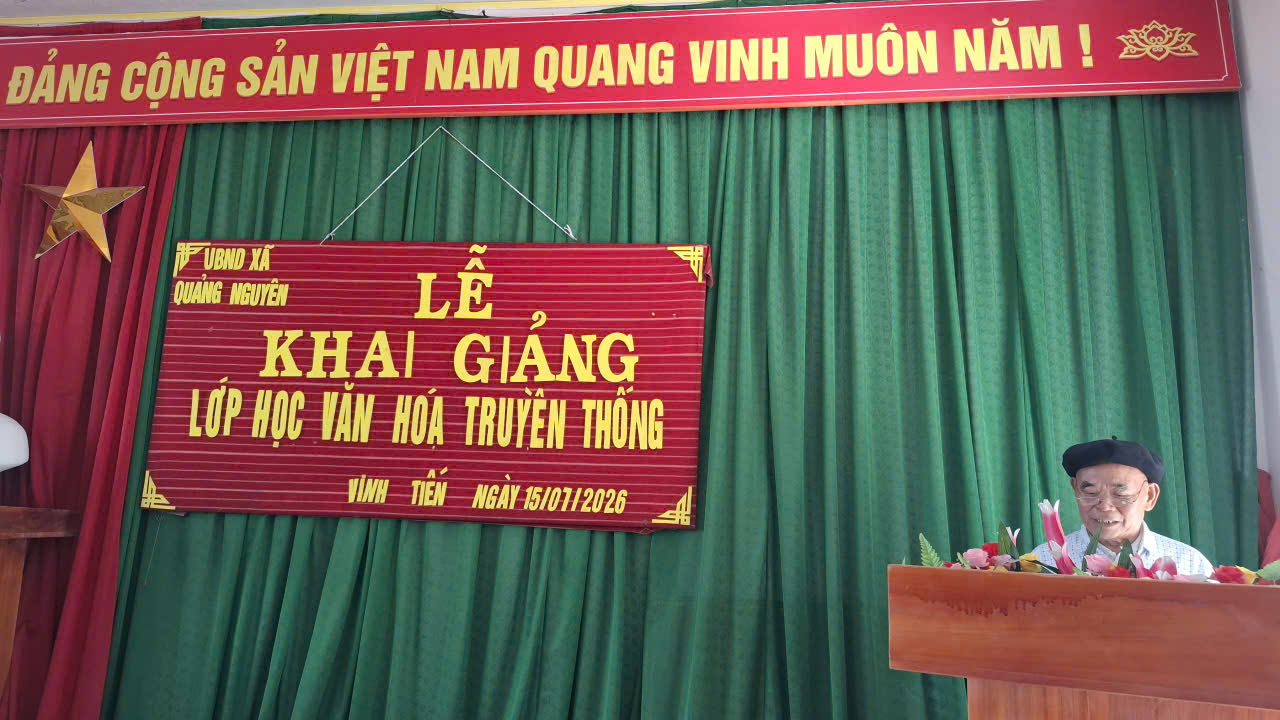 LỄ KHAI GIẢNG LỚP HỌC TRUYỀN DẠY CHỮ NHO TRUYỀN THỐNG CỦA DÂN TỘC DAO