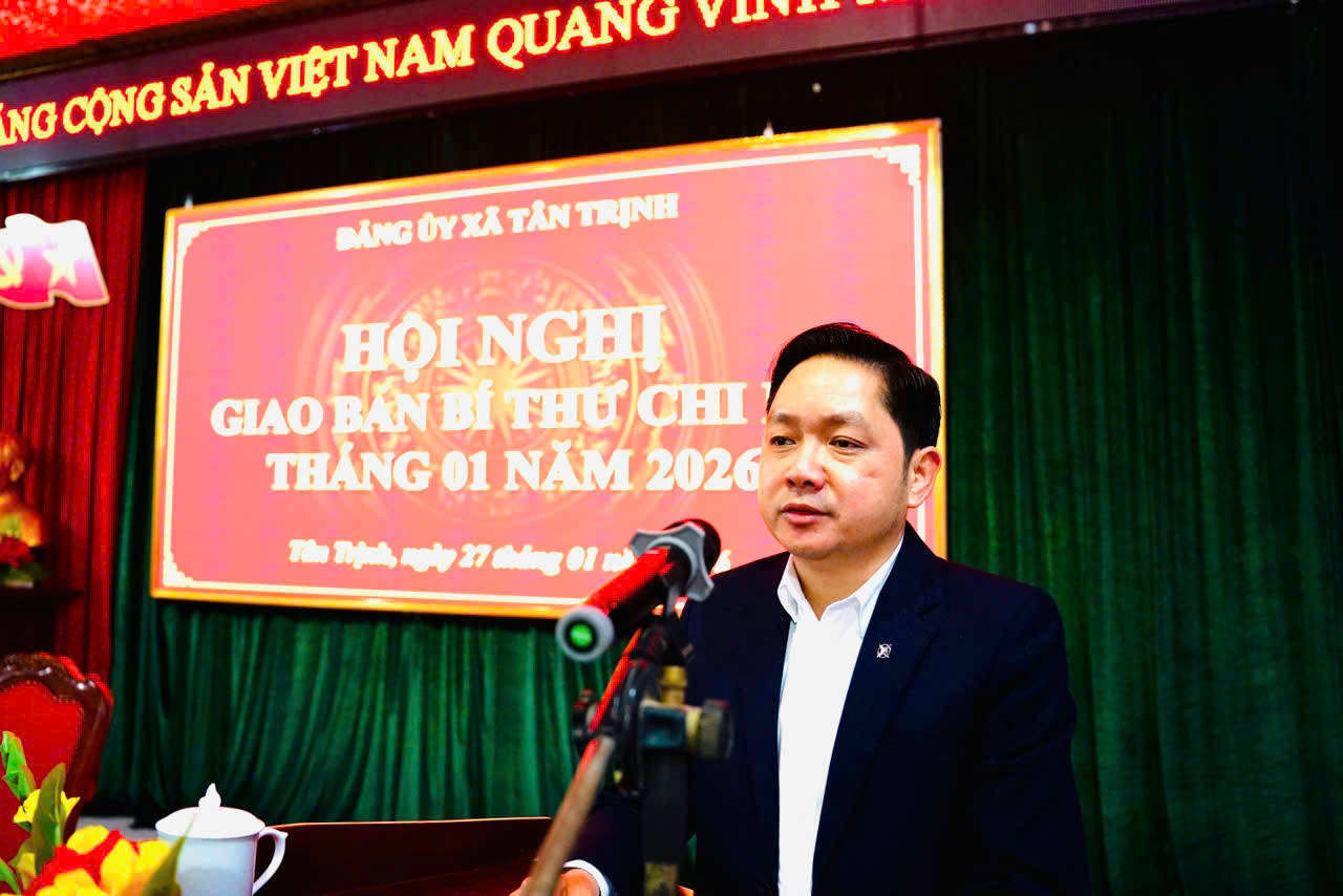 HỘI NGHỊ GIAO BAN BÍ THƯ THÁNG 01 NĂM 2026