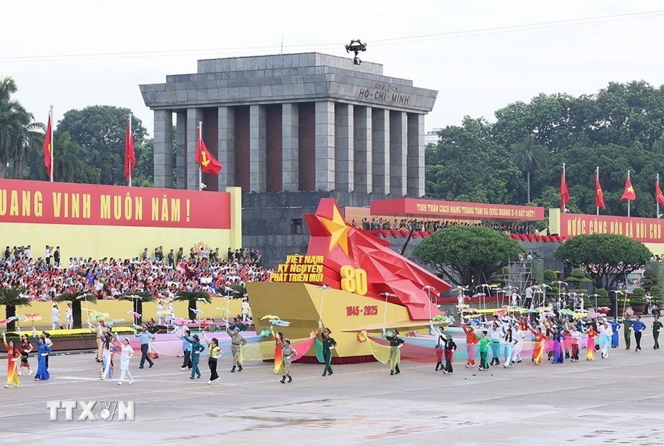 Tổng duyệt lễ kỷ niệm, diễu binh, diễu hành sự kiện A80